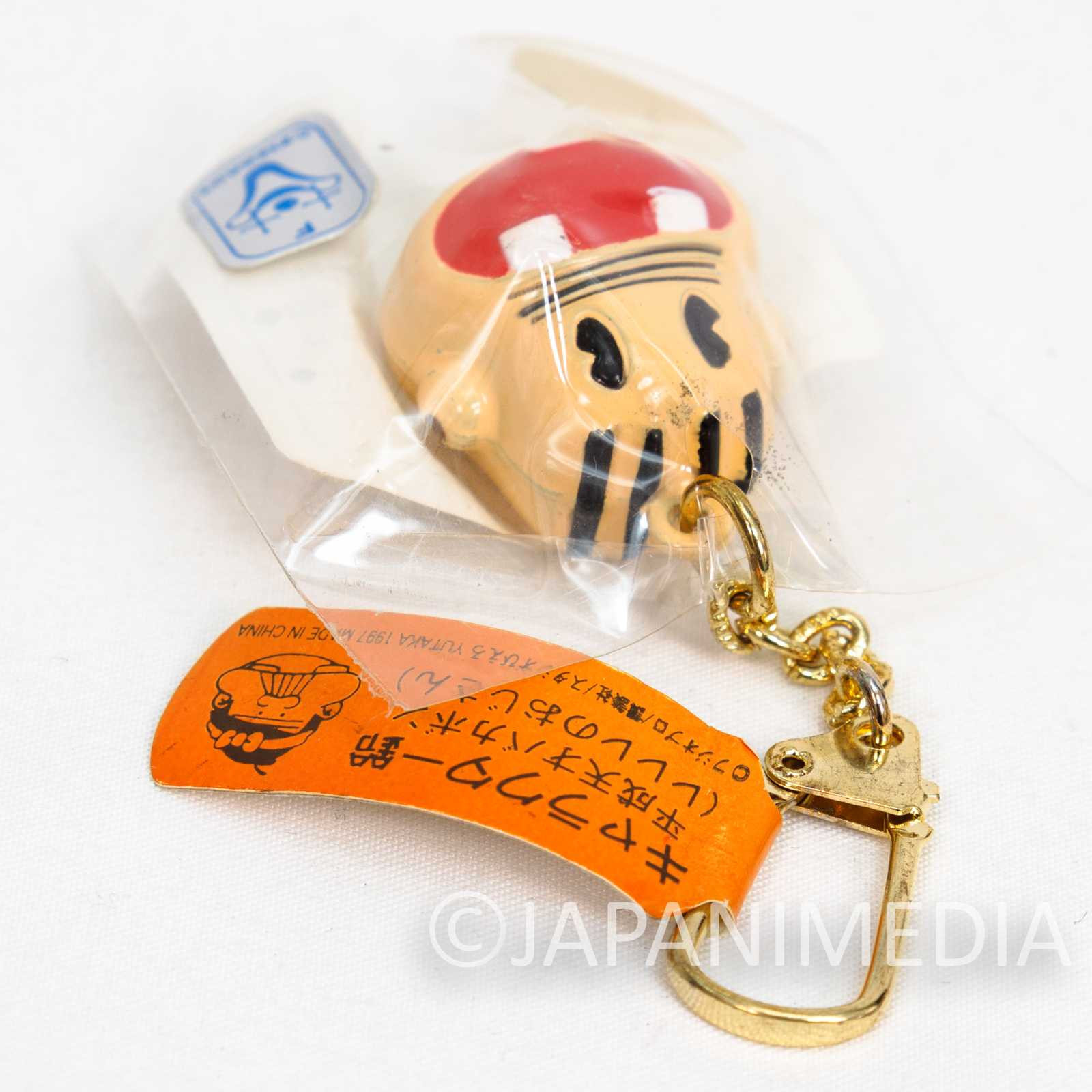 Genius Tensai Bakabon Rerere no Ojisan Figure type Bell Keychain Yutaka JAPAN Japanimedia Store