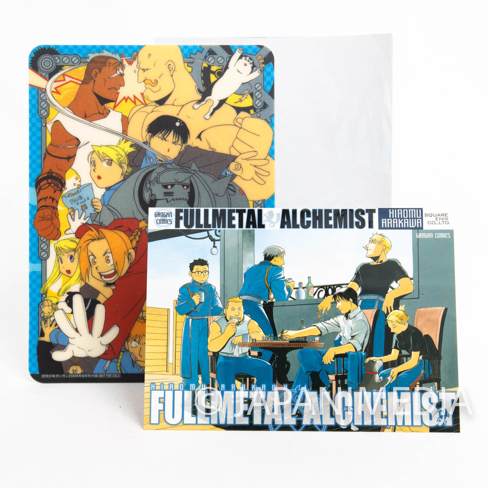 FullMetal Alchemist Mouse Pad & Pinup & Book jacket JAPAN ANIME