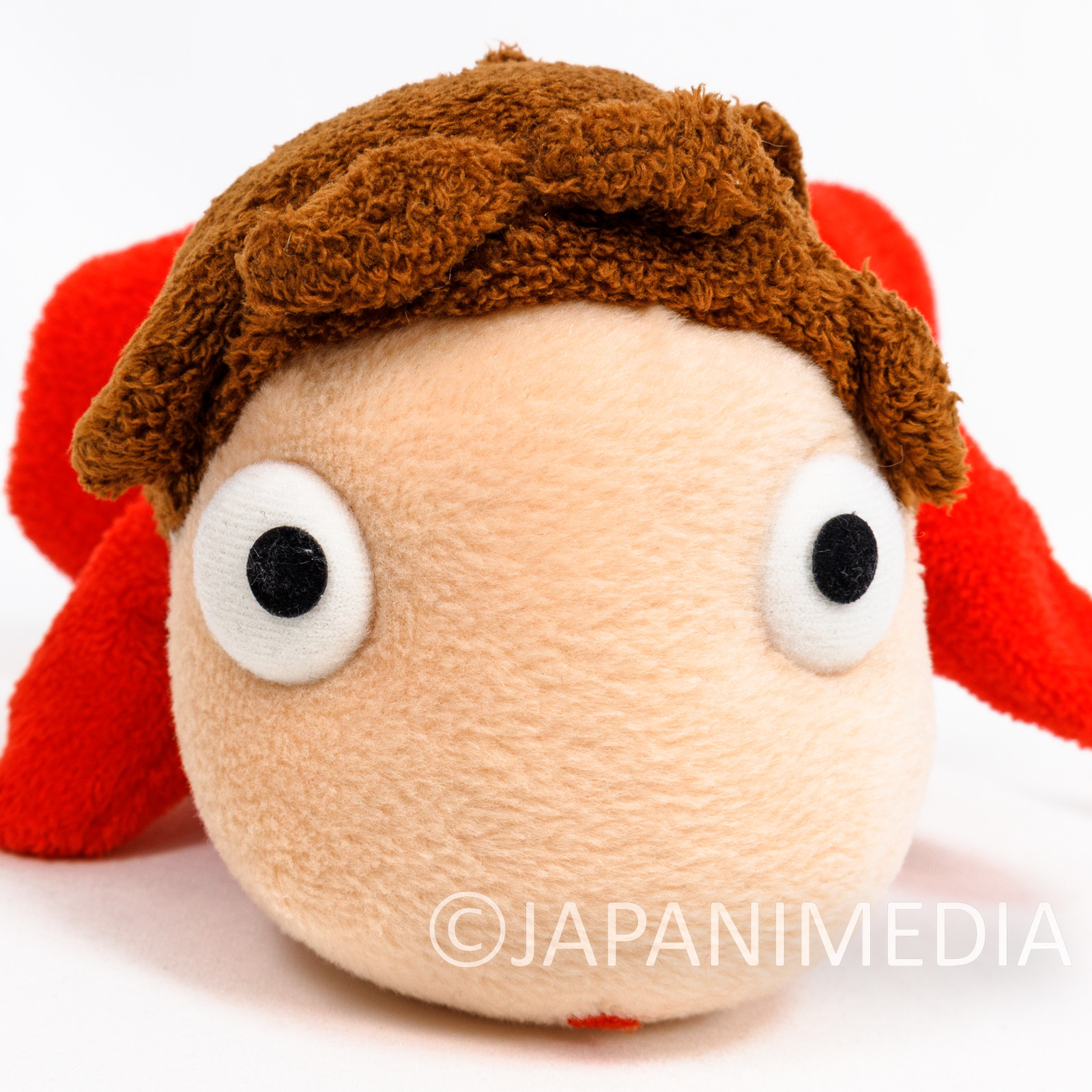 Ponyo on the Cliff by the Sea Hand Puppet Plush Doll Ghibli JAPAN