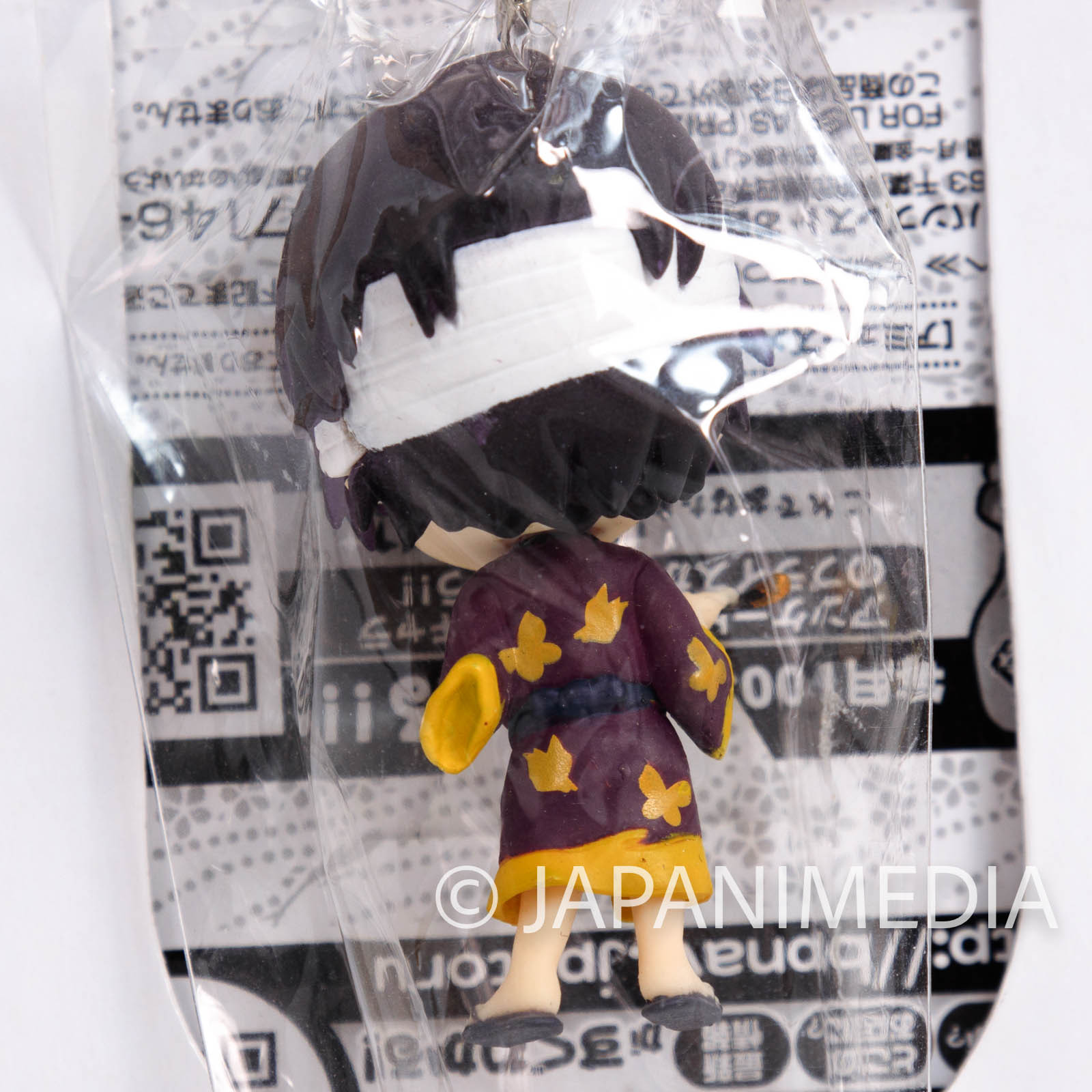 Gintama Shinsuke Takasugi Kyun Chara Accent Figure Keychain vol.1 JAPAN ANIME