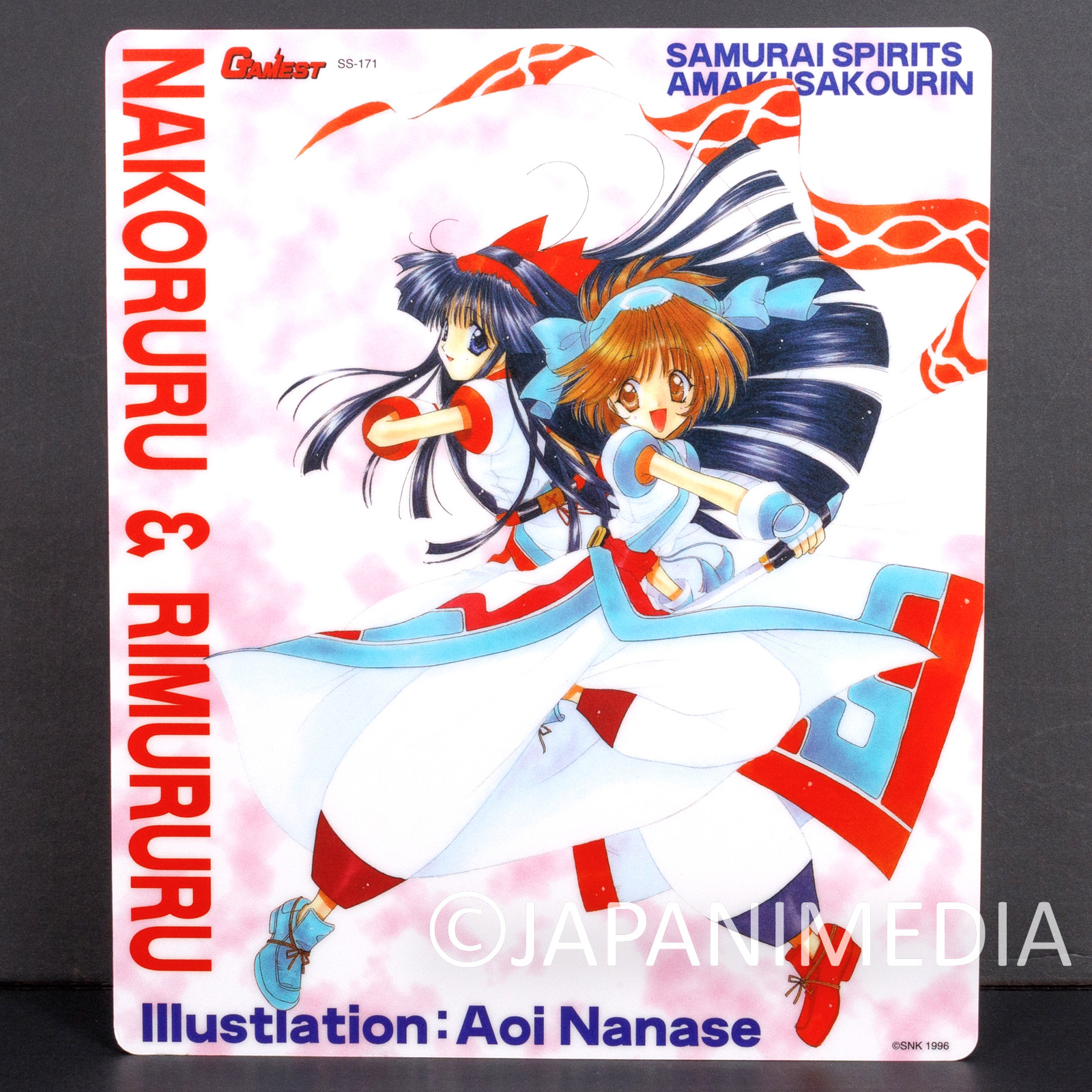 Samurai Shodown Nakoruru & Rimururu Mouse Pad #2 SNK SPIRITS