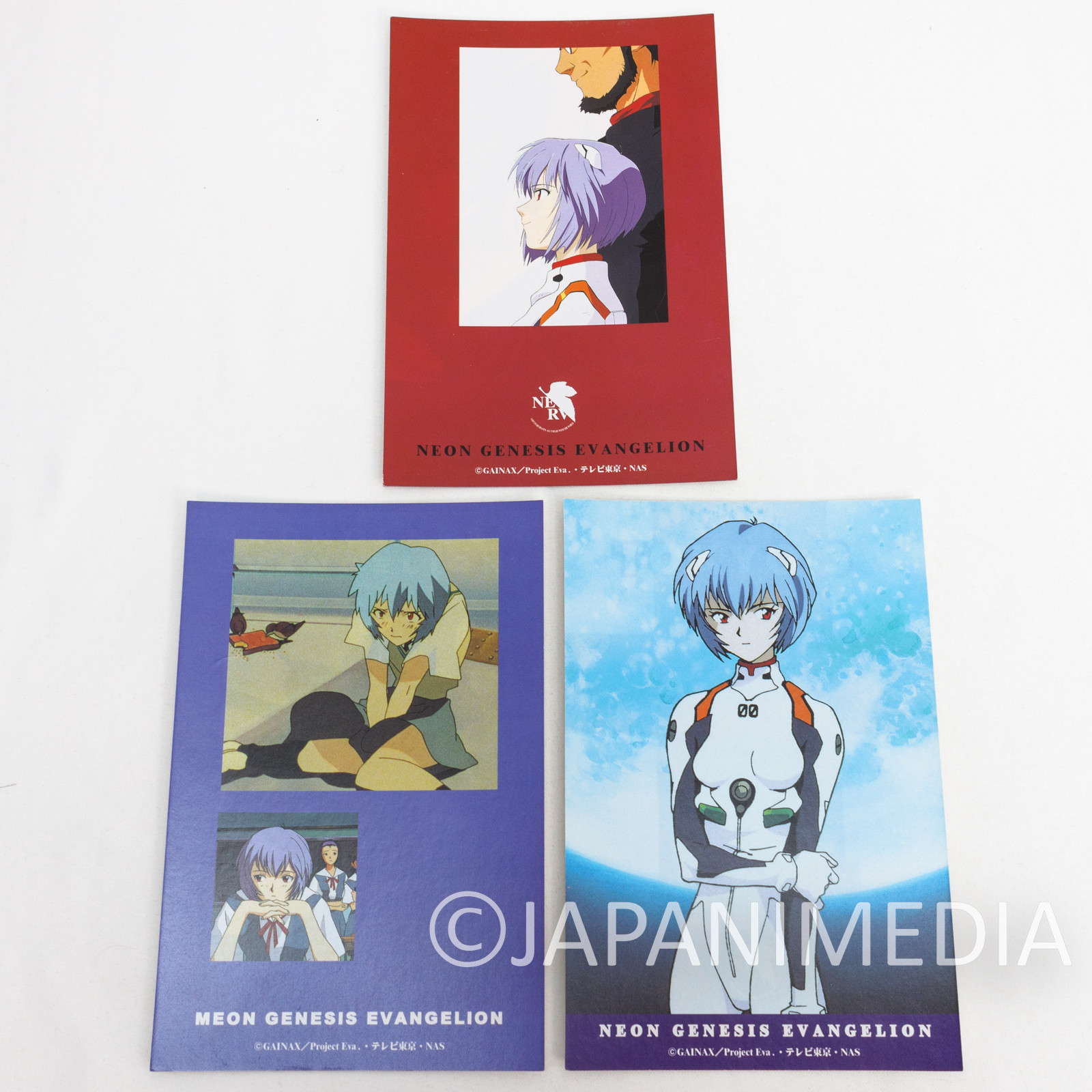 Retro Evangelion Two-layer type Post Card 25pc Set SEGA JAPAN ANIME