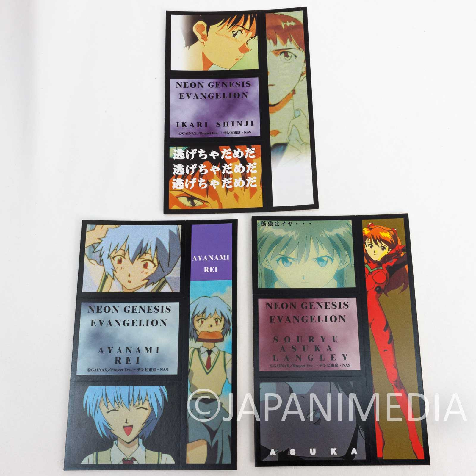 Retro Evangelion Two-layer type Post Card 25pc Set SEGA JAPAN Japanimedia Store