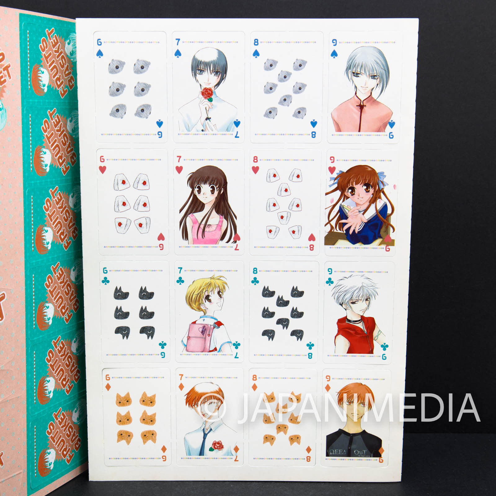 Fruits Basket Playing Cards Book JAPAN ANIME