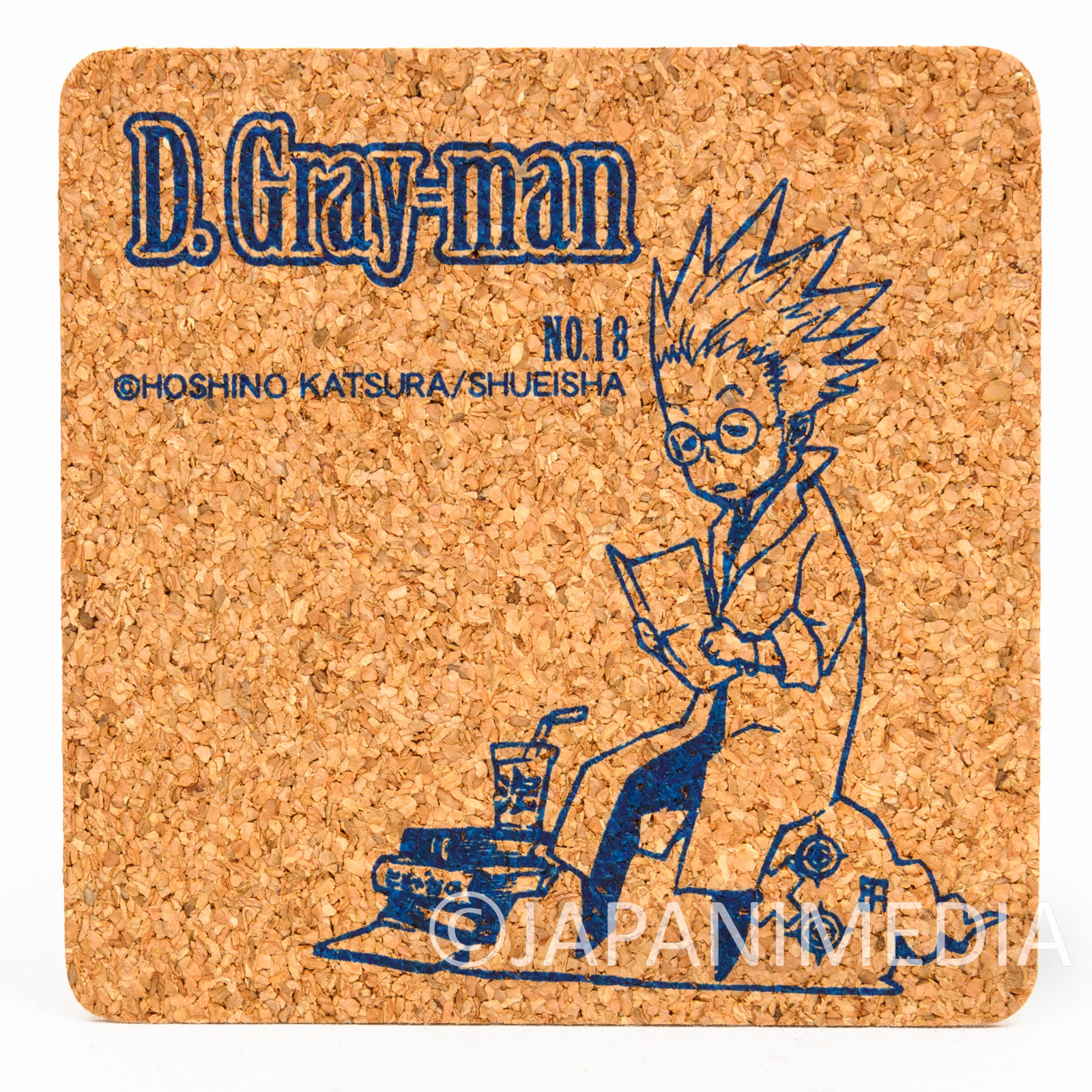 D.Gray-man Reever Wenhamm Coaster #18 JAPAN ANIME MANGA