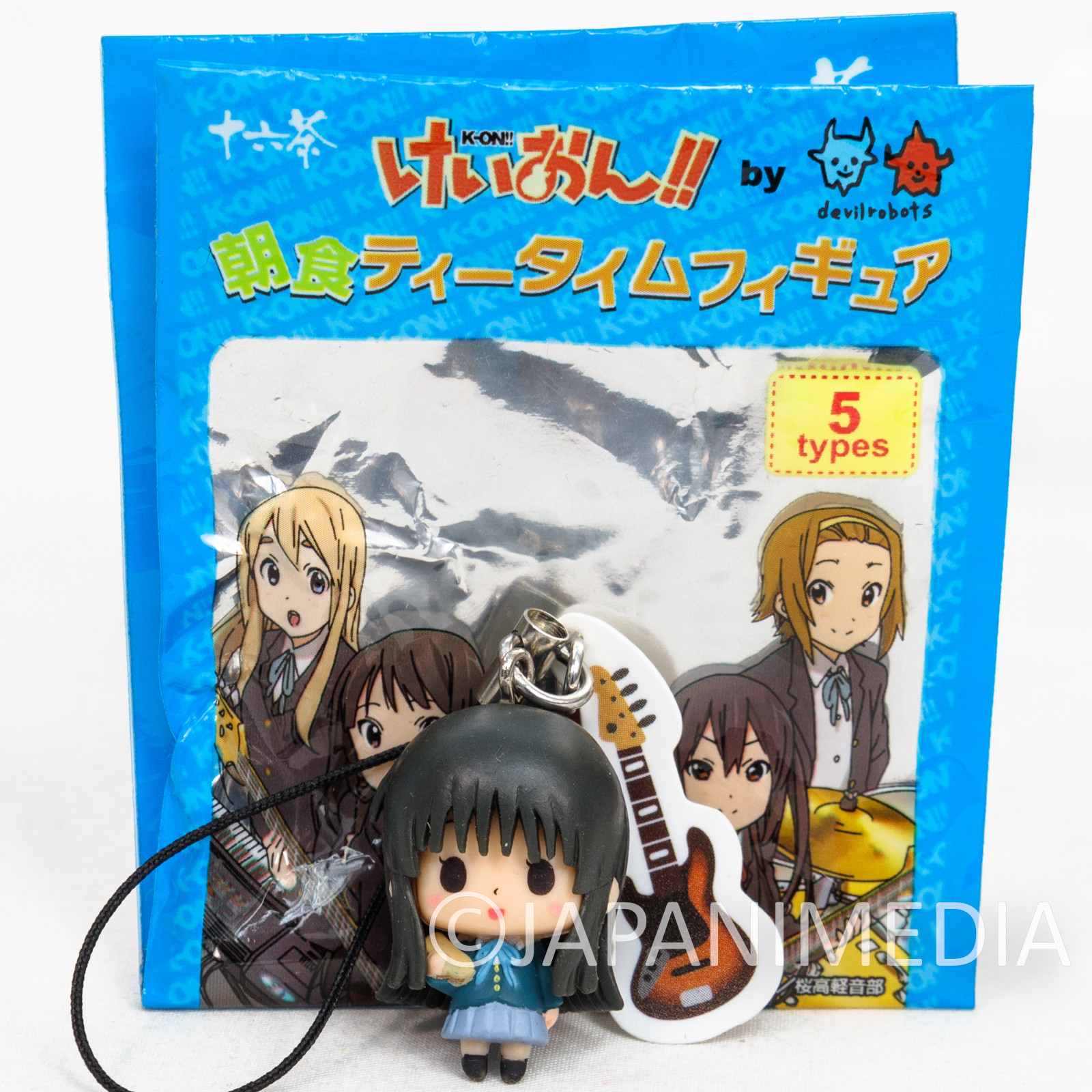 K-ON! Mio Akiyama Figure Strap Devilrobots / KYOTO ANIMATION