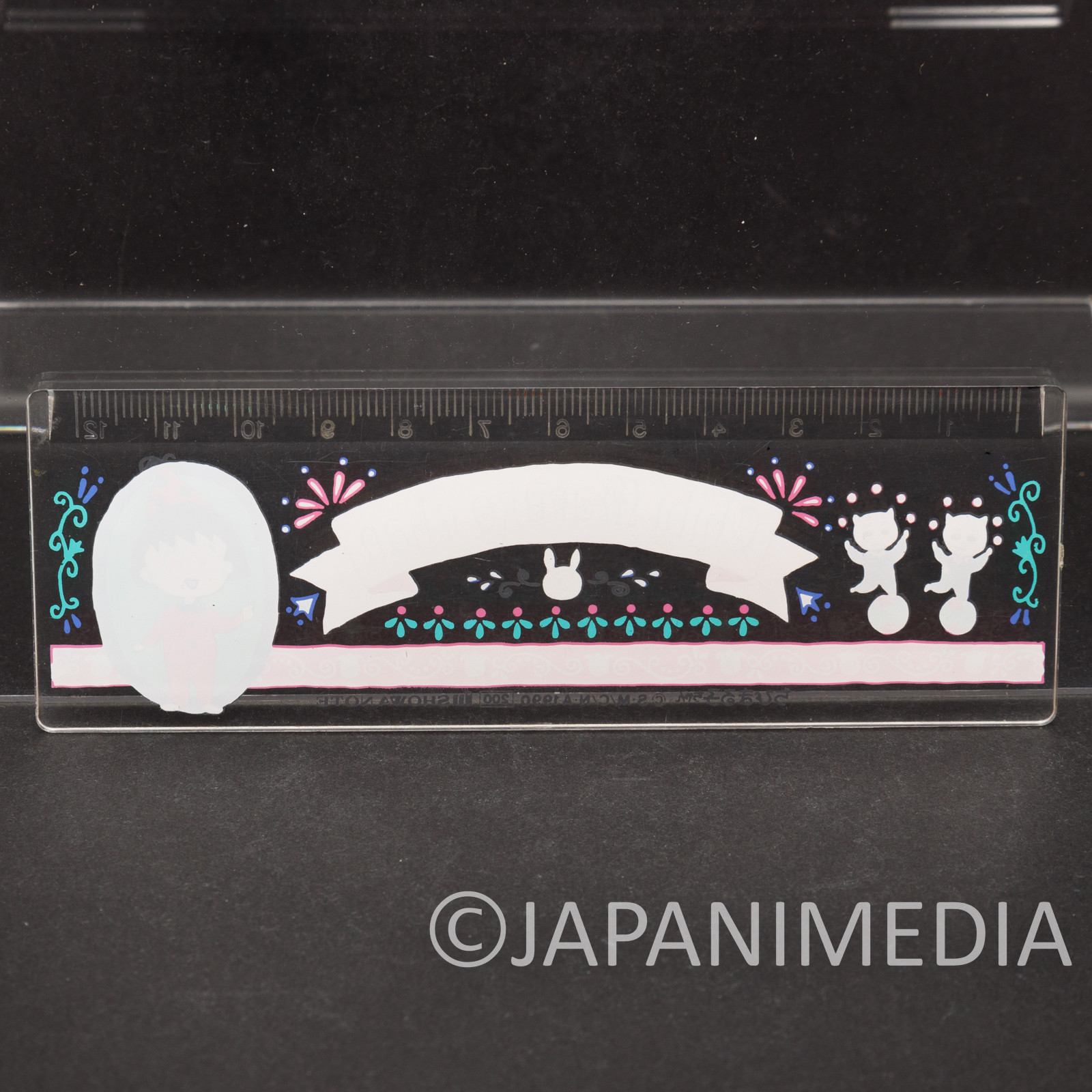 Retro Chibi Maruko Chan 12cm Ruler #2 JAPAN ANIME MANGA