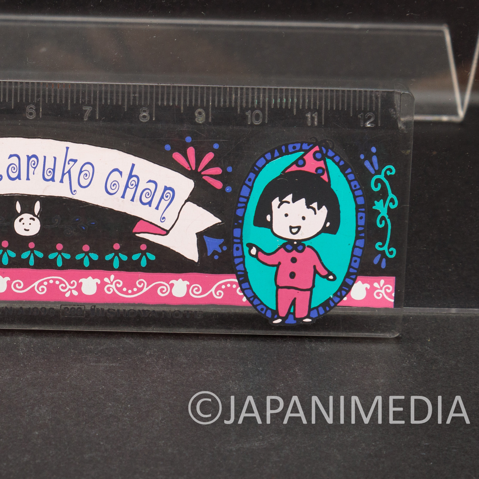 Retro Chibi Maruko Chan 12cm Ruler #2 JAPAN ANIME MANGA