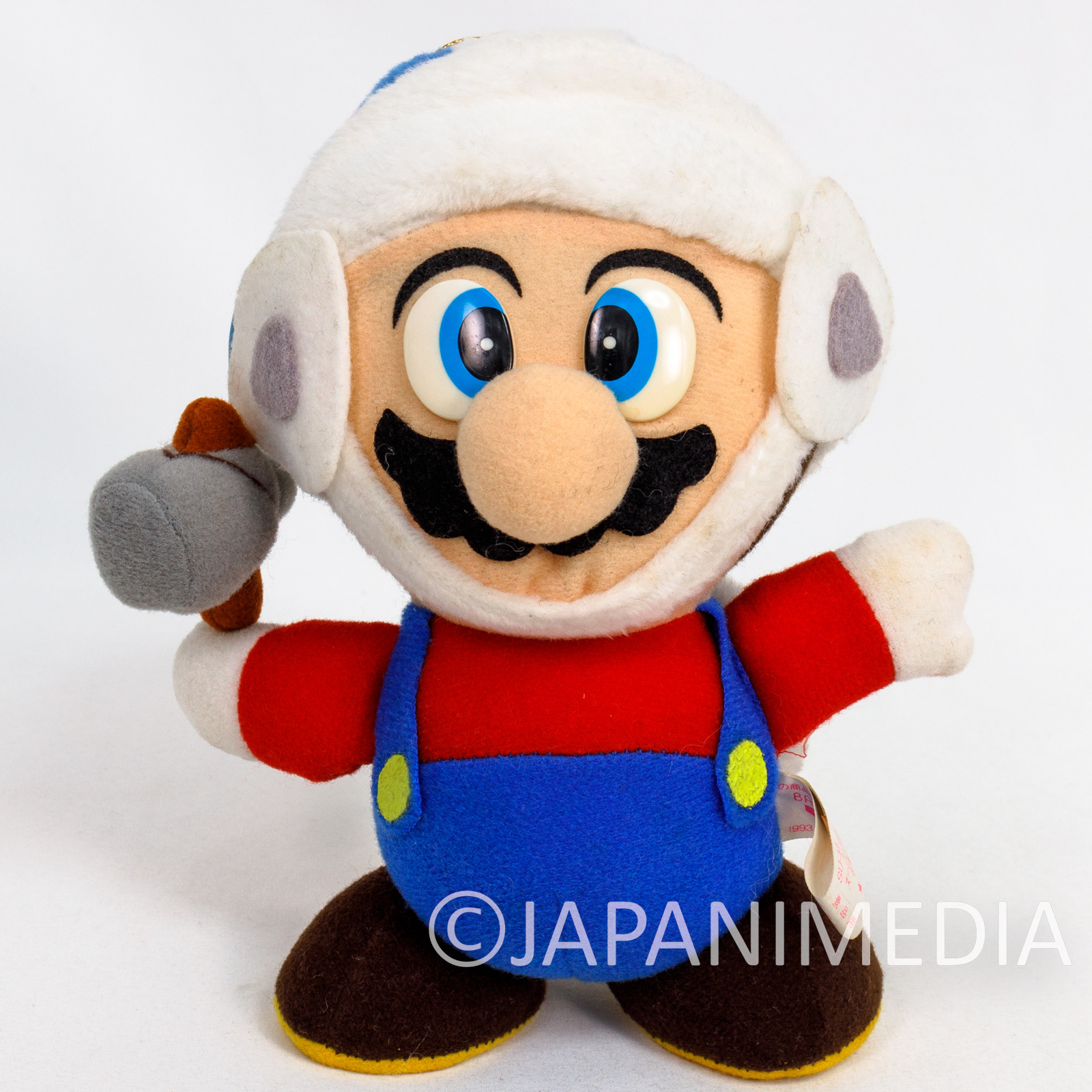 Retro Super Mario Tanooki Mario Plush Doll Banpresto Nintendo