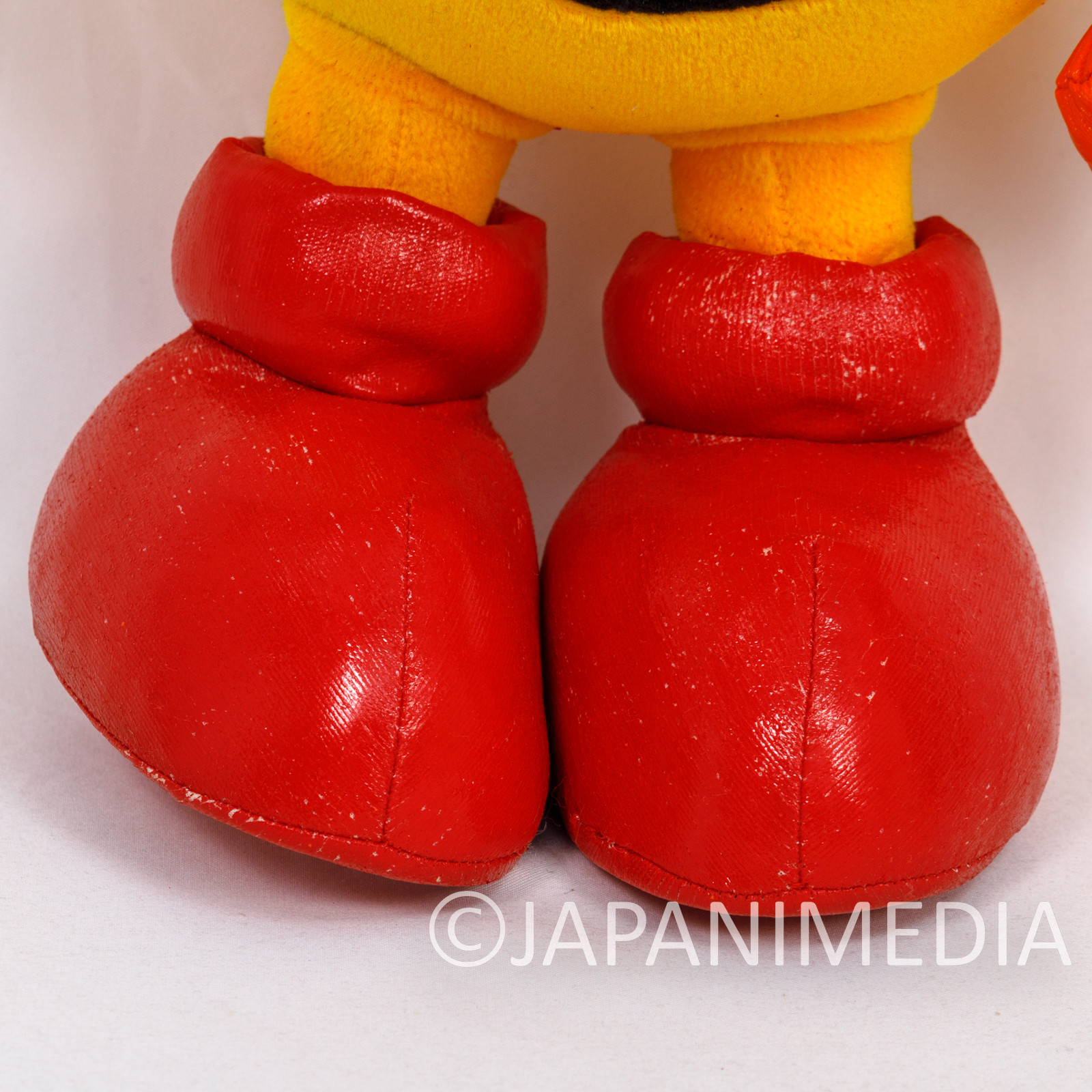 Retro Rare! Pac-man 10" Plush Doll Namco JAPAN