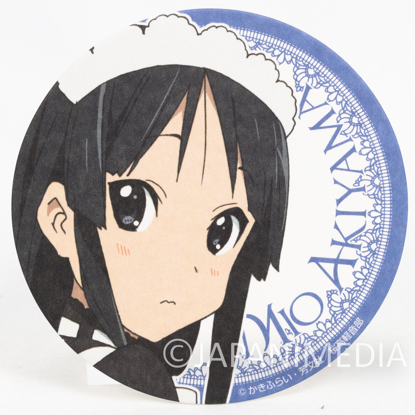 K-ON Mio Akiyama Paper Coaster 4pc Set JAPAN KYOTO ANIMATION