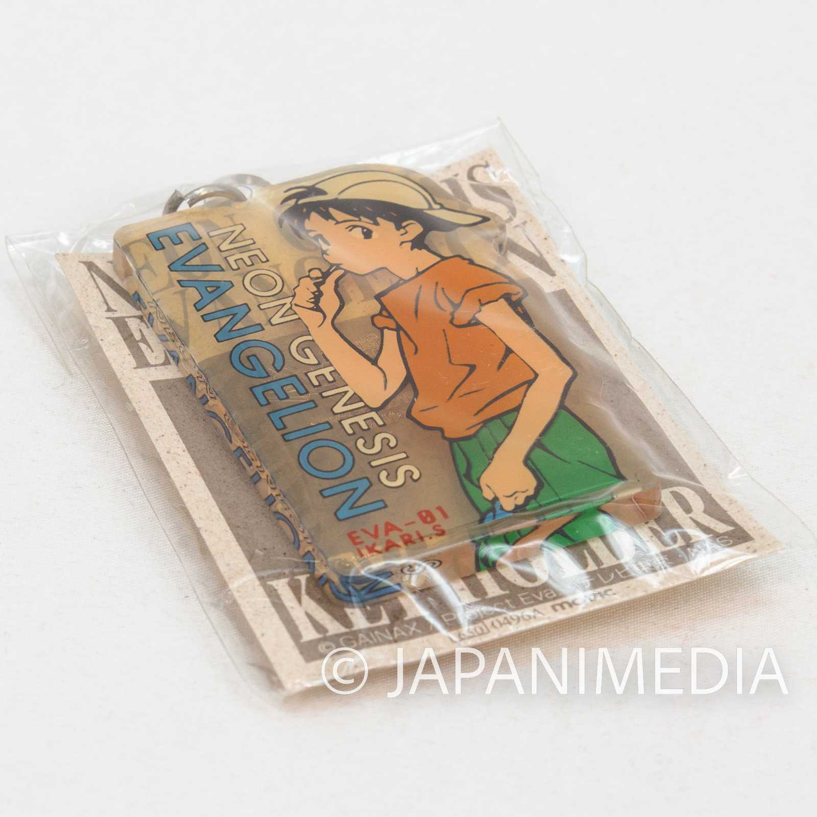 Retro Evangelion Shinji Ikari Acrylic Mascot Key Chain JAPAN ANIME Japanimedia Store