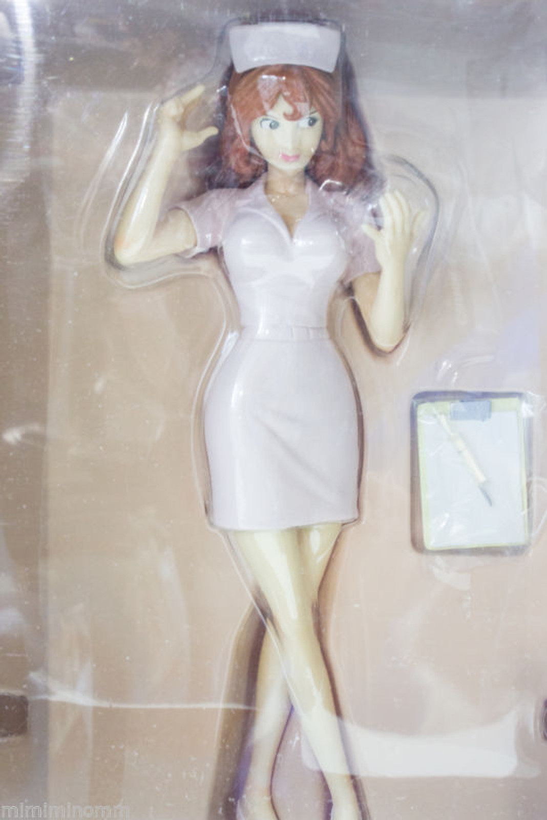 Lupin the Third (3rd) Fujiko Mine Nurse Costume Pink Figure Banpresto JAPAN ANIME