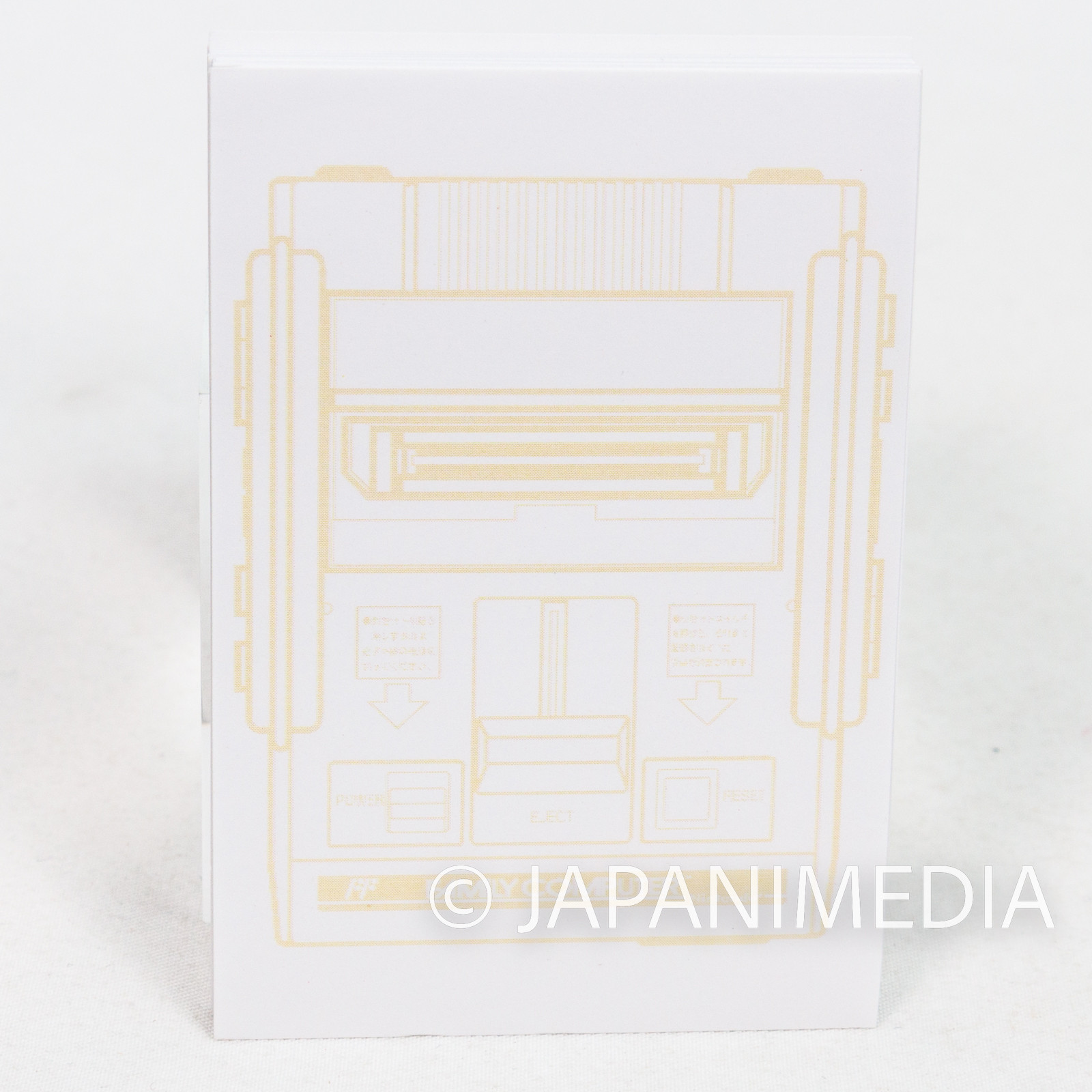 Mario Bros. Nintendo NES Famicom Family Computer Type Memo Paper Case JAPAN