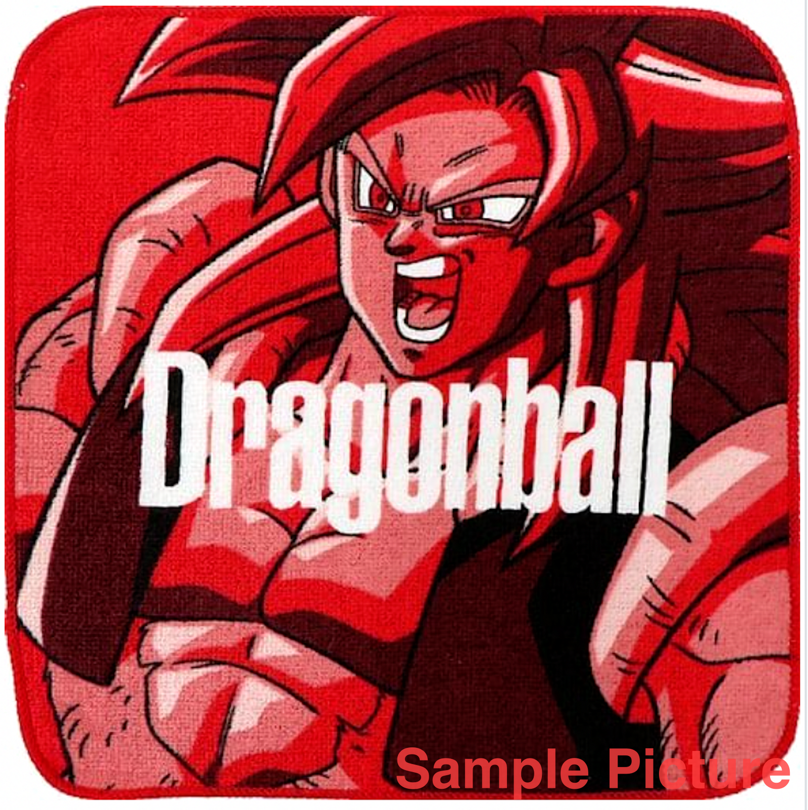 Dragon Ball Super Saiyan 4 Gogeta Hand Towel 10x10 inch BANDAI