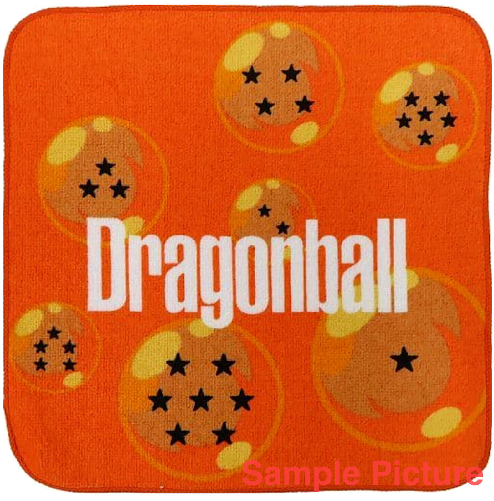 Dragon Ball Seven Balls Hand Towel 10x10 inch BANDAI