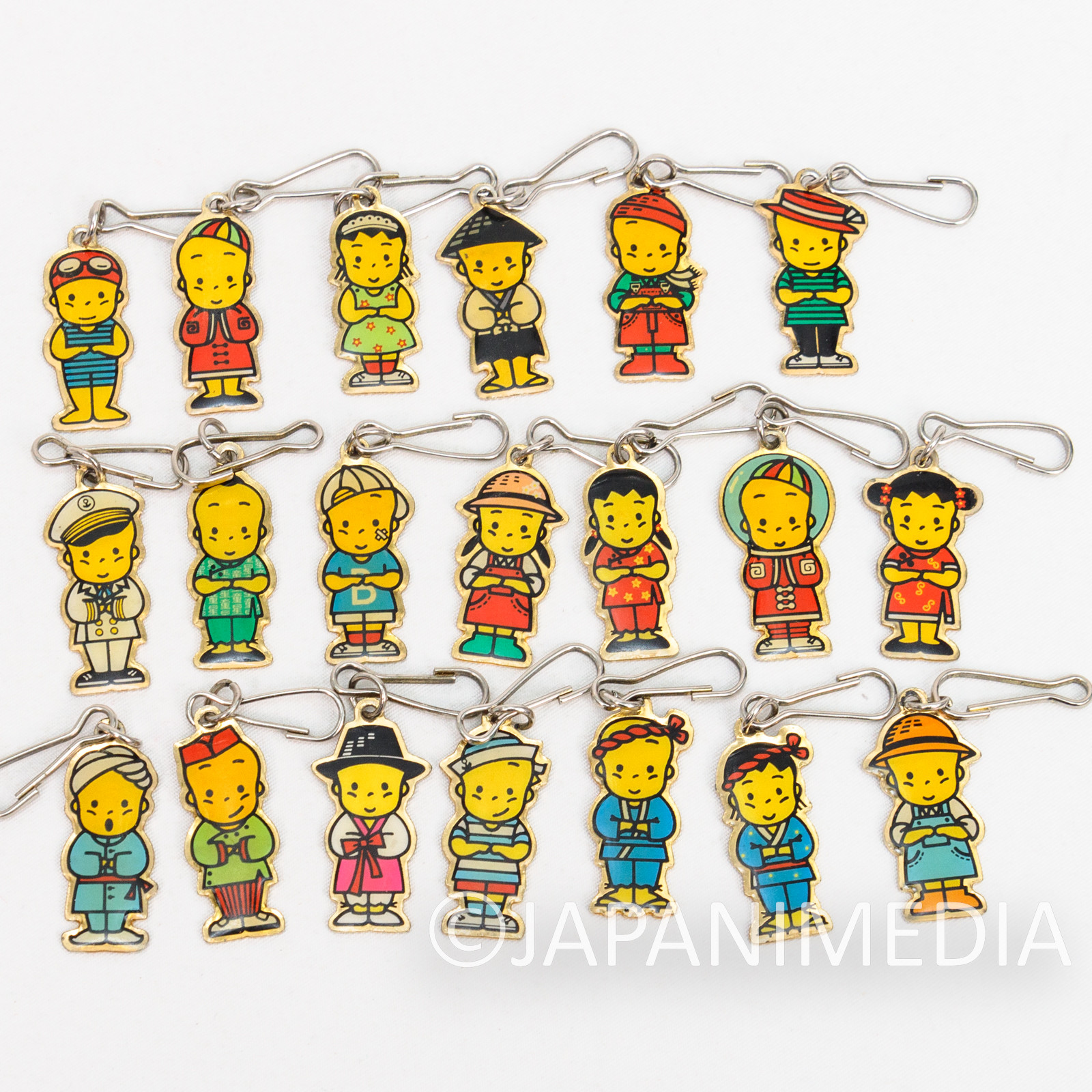 Baby-Star Ramen Character Bei-chan Metal Charm 20pc Set Oyatsu Company