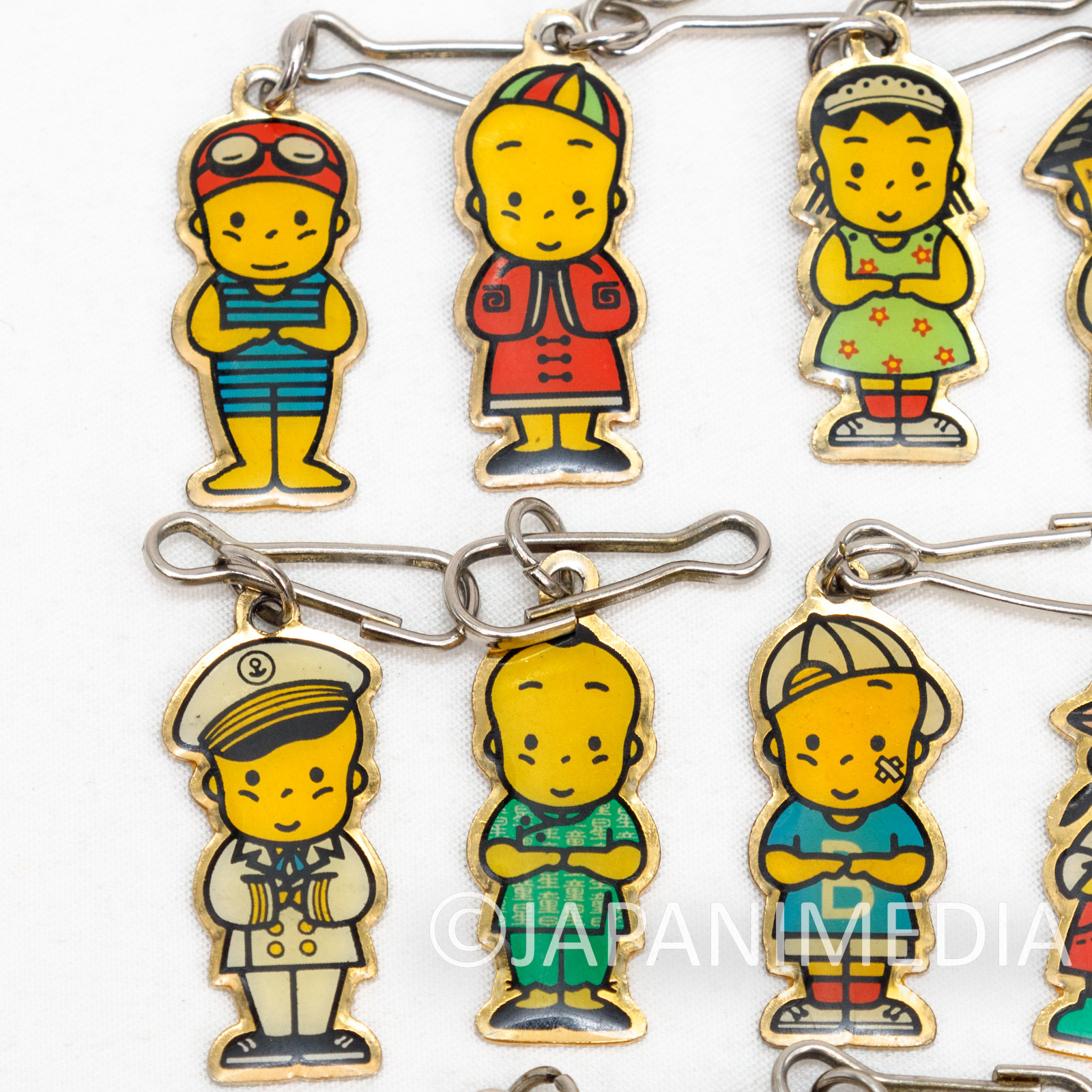 Baby-Star Ramen Character Bei-chan Metal Charm 20pc Set Oyatsu Company