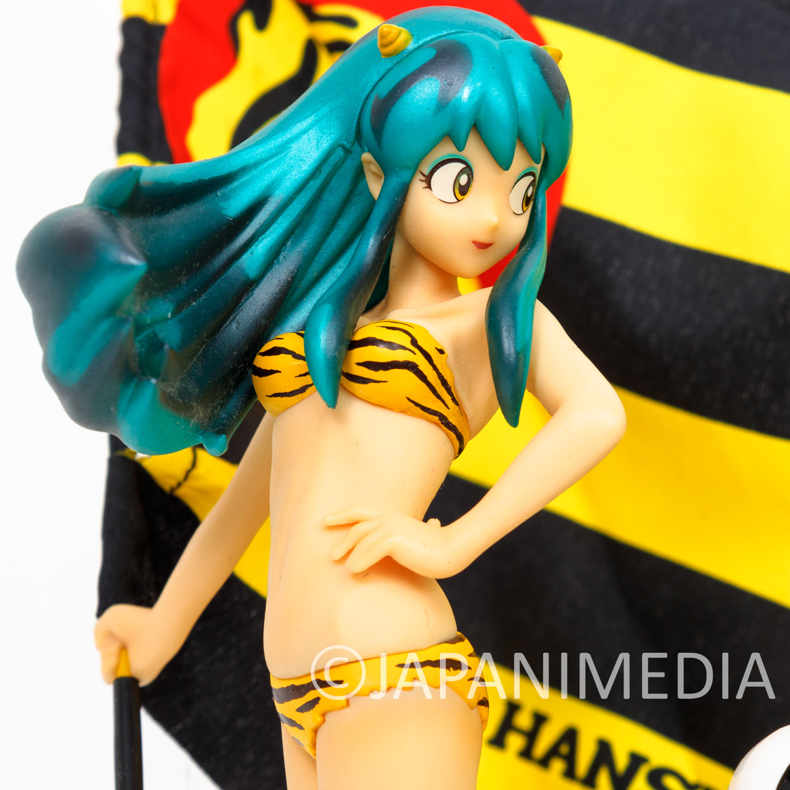 Damaged] Urusei Yatsura Lum & Ten Hanshin Tigers Figure Kotobukiya 