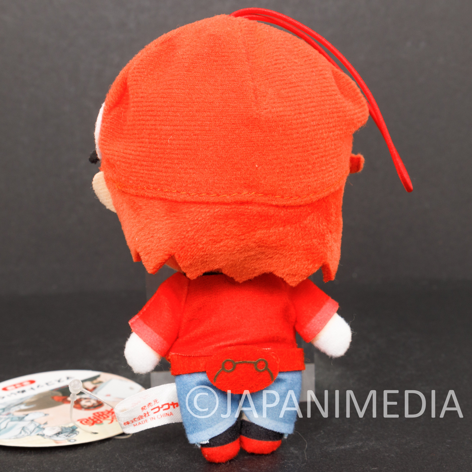 Gyugyutto Big Square Can Badge Cells at Work!/Red Blood Cell (Anime Toy) -  HobbySearch Anime Goods Store