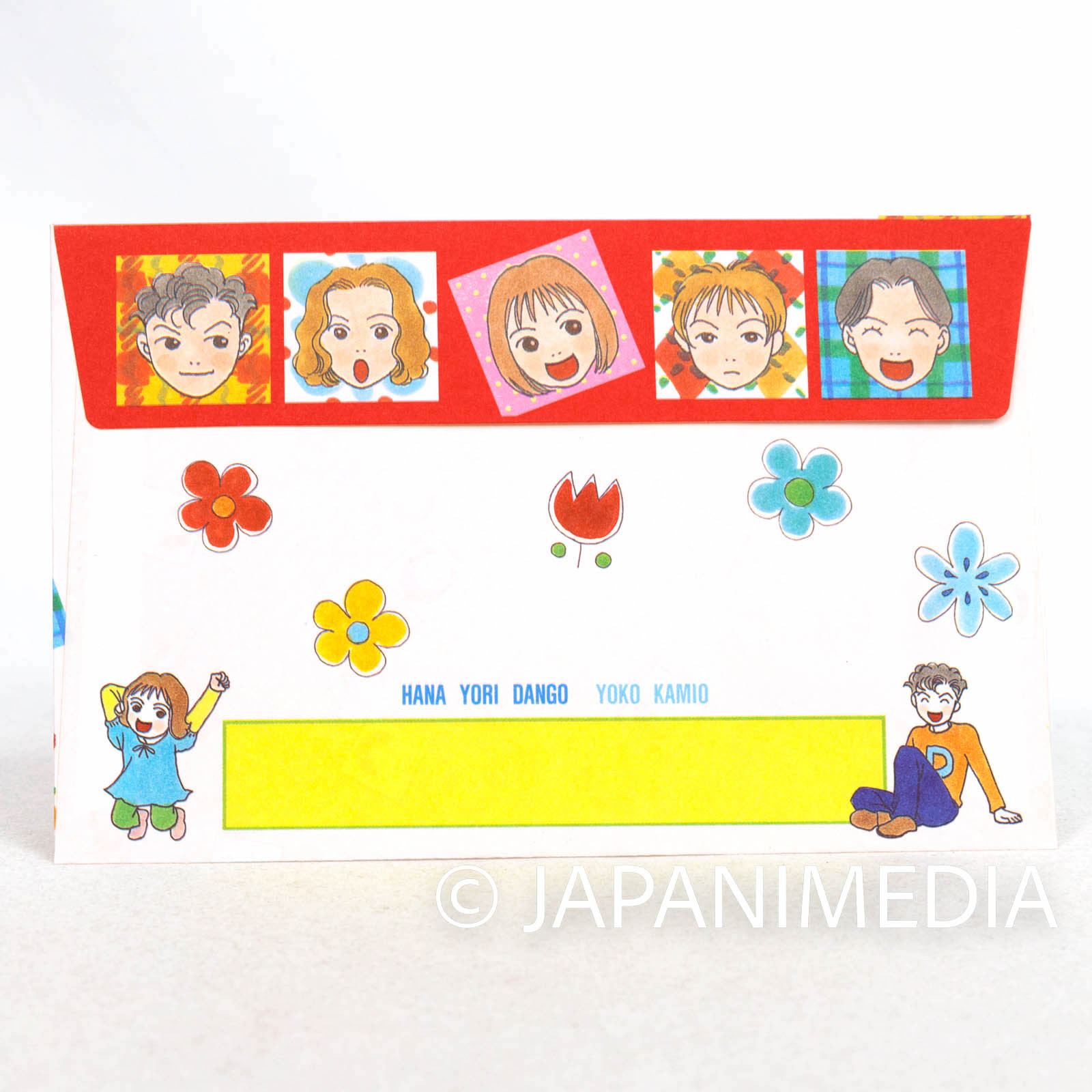Boys Over Flowers Letter writing set [Envelope 4pc + Paper Pad + Sticker] JAPAN MANGA