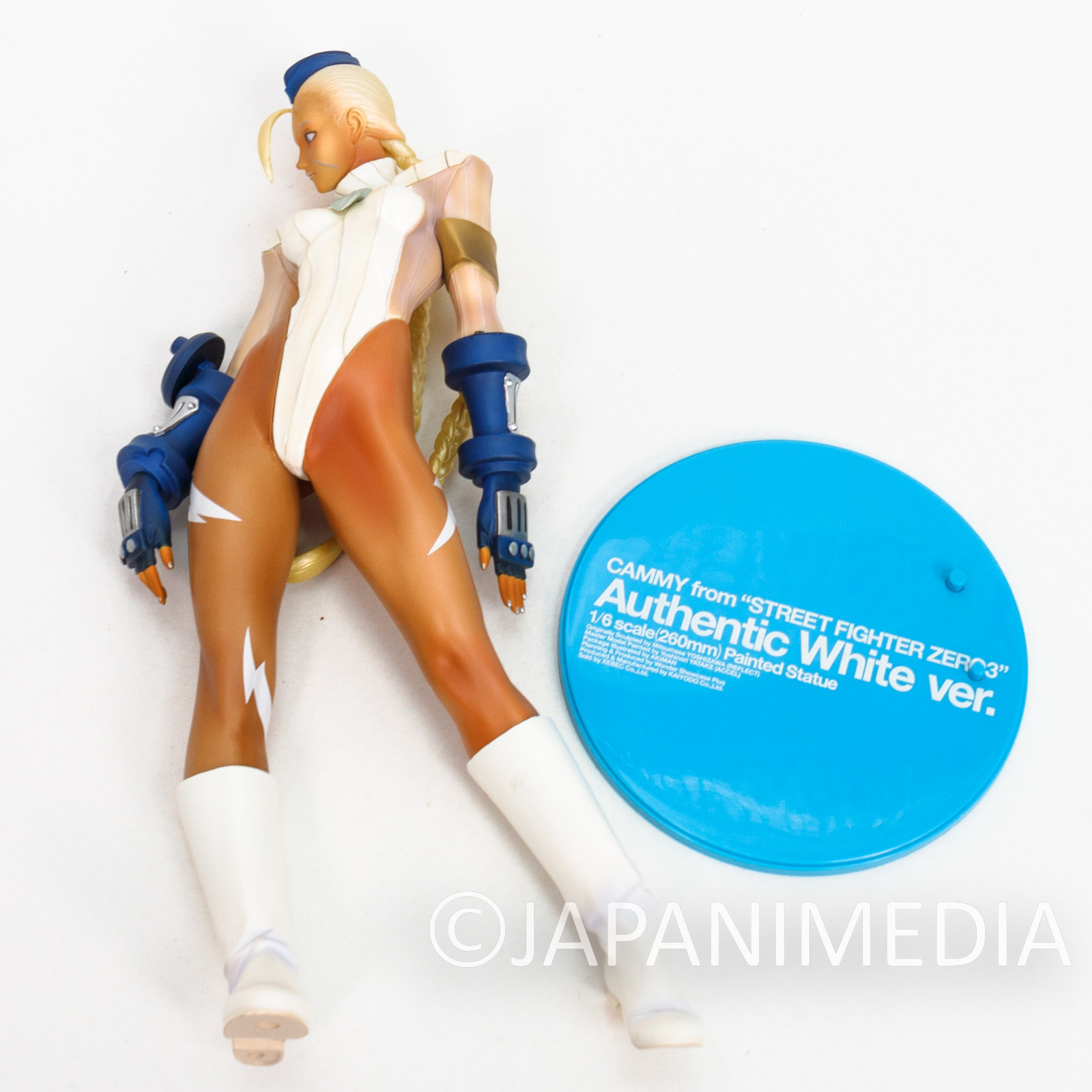 Street Fighter ZERO 3 Cammy Figure Authentic White Ver. Kaiyodo Capcom NOBOX