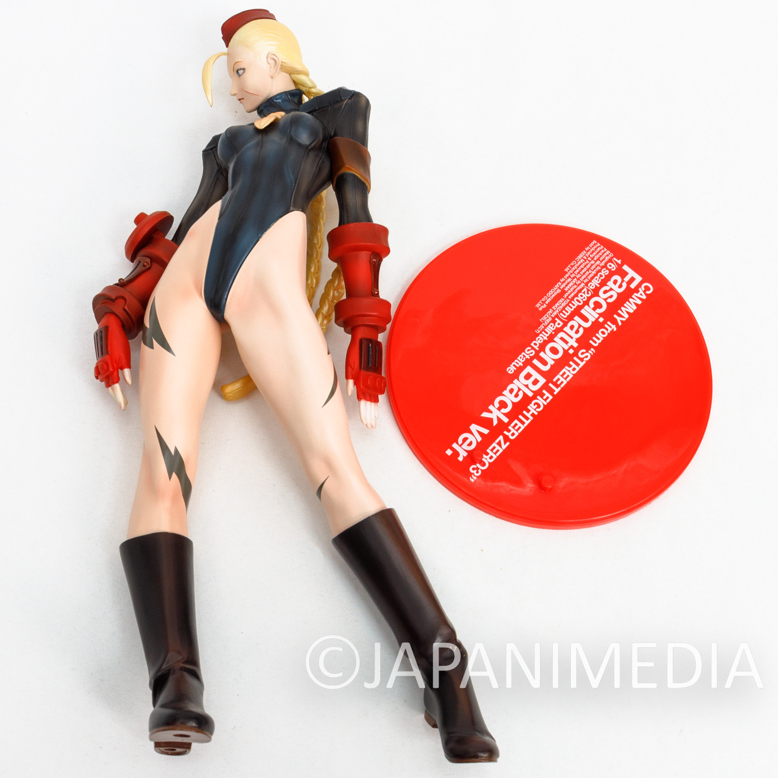 Street Fighter ZERO 3 Cammy Figure Fascination Black Ver. Kaiyodo Capcom NOBOX