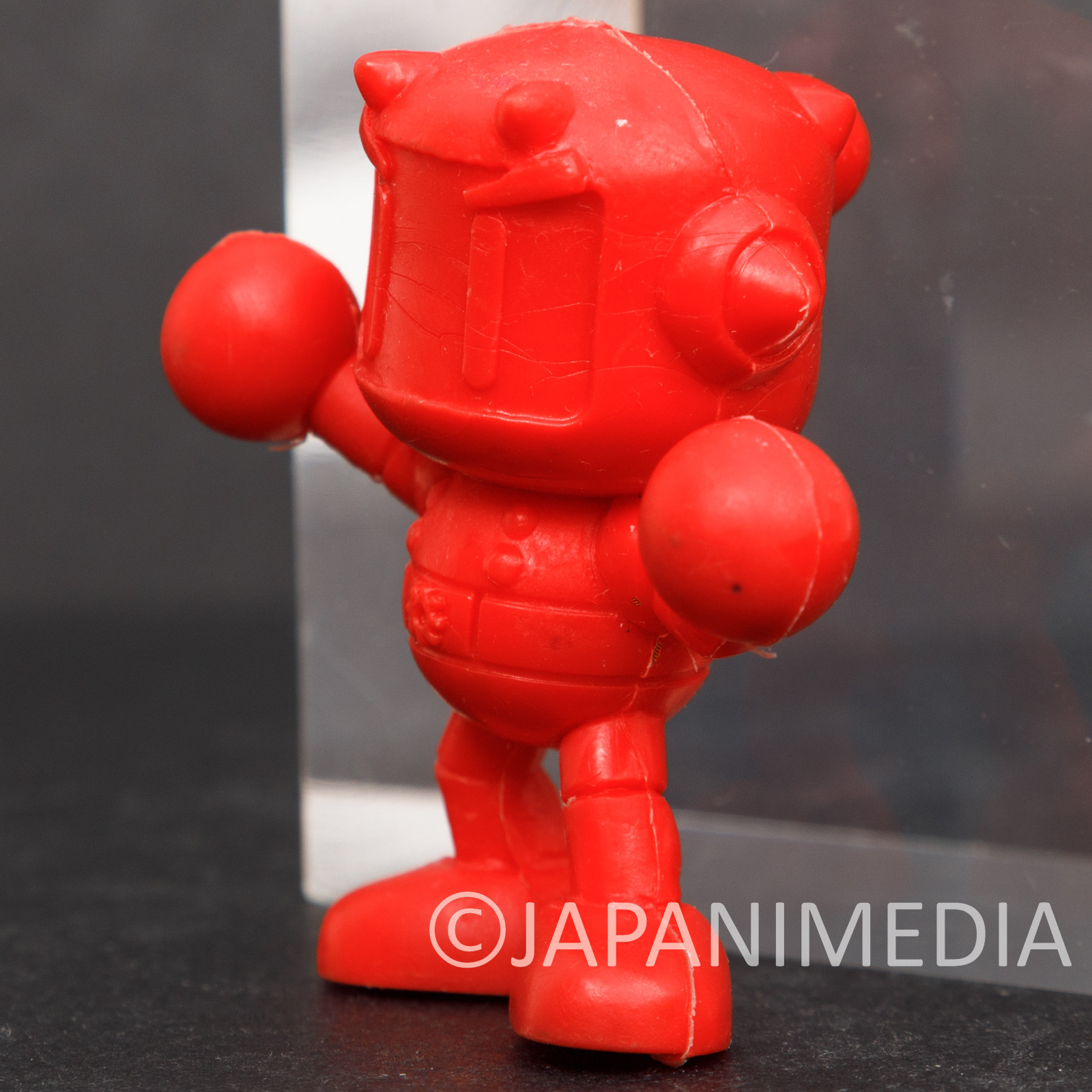 Bomberman Red Rubber Figure Hudson JAPAN GAME FAMICOM NES
