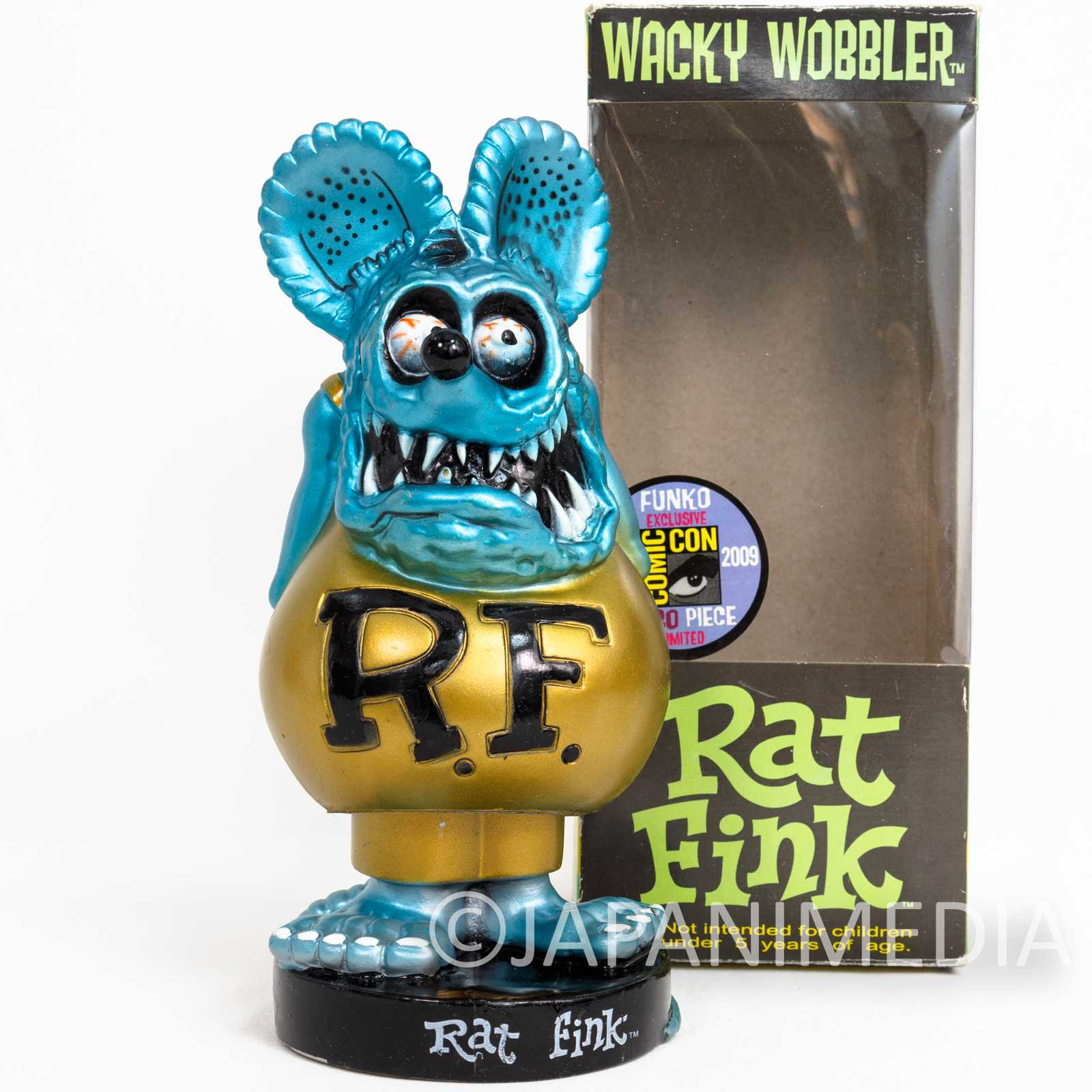 RAT FINK Metallic Blue Wacky Wobbler FUNKO Ed BIG DADDY Japanimedia Store FRONT RAT FINK Metallic Blue Wacky Wobbler FUNKO Ed BIG DADDY Japanimedia Store FRONT