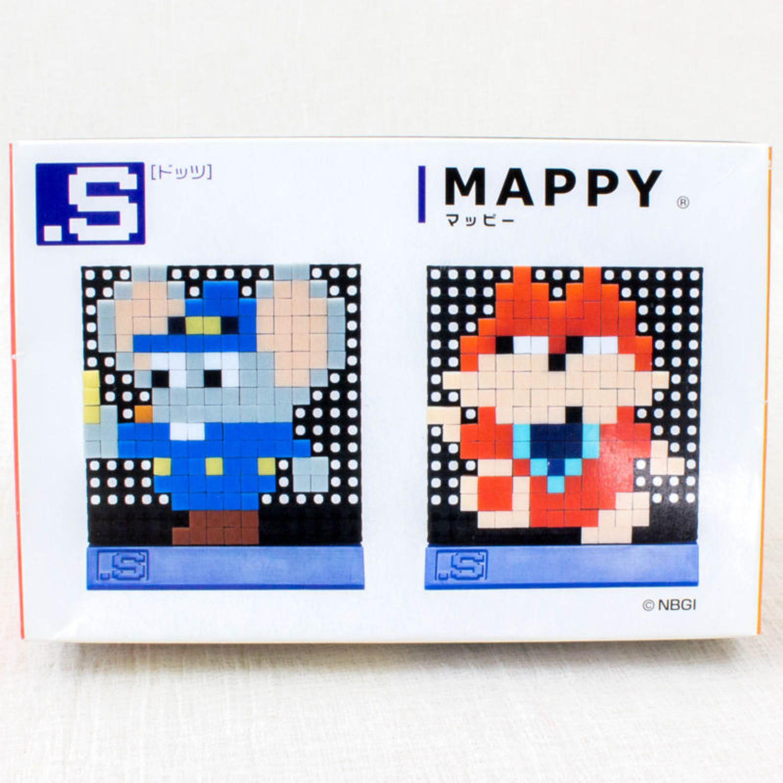 Mappy Dots .A Set S Puzzle Pin Panel Toy Tomytec JAPAN FAMICOM NES