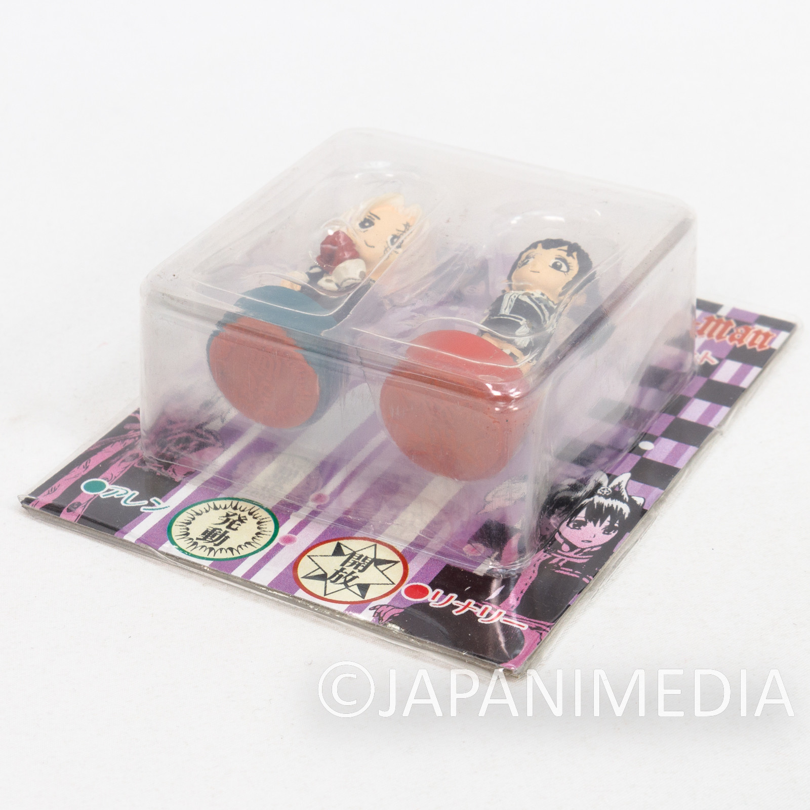 D.Gray-man Allen Walker & Lenalee Lee Mini Figure Stamp Set