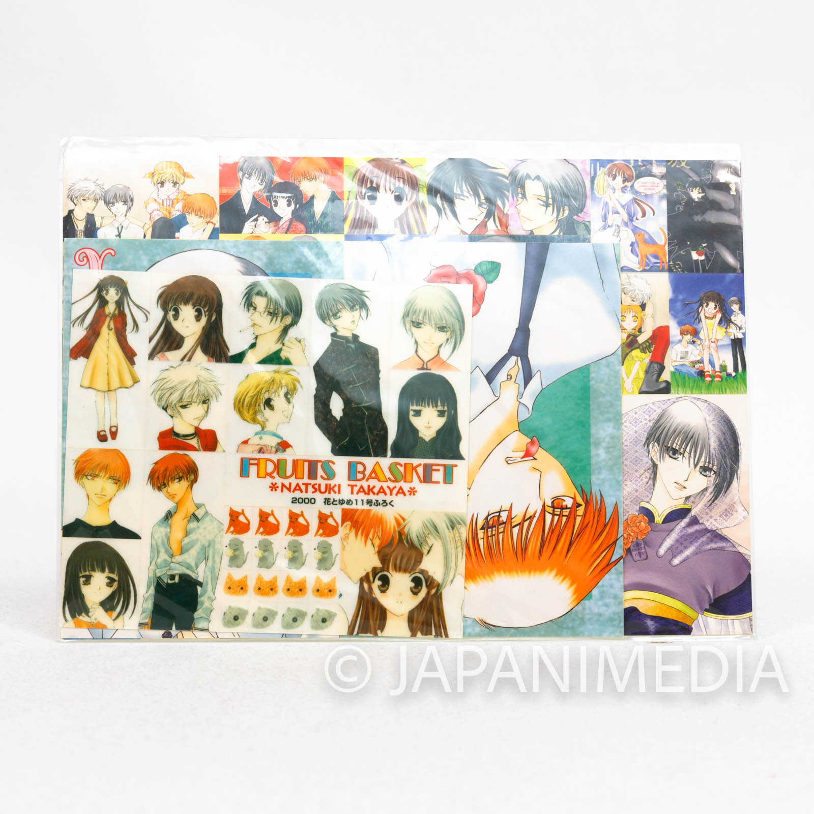 Fruits Basket Sticker sheet 3pc Set JAPAN MANGA