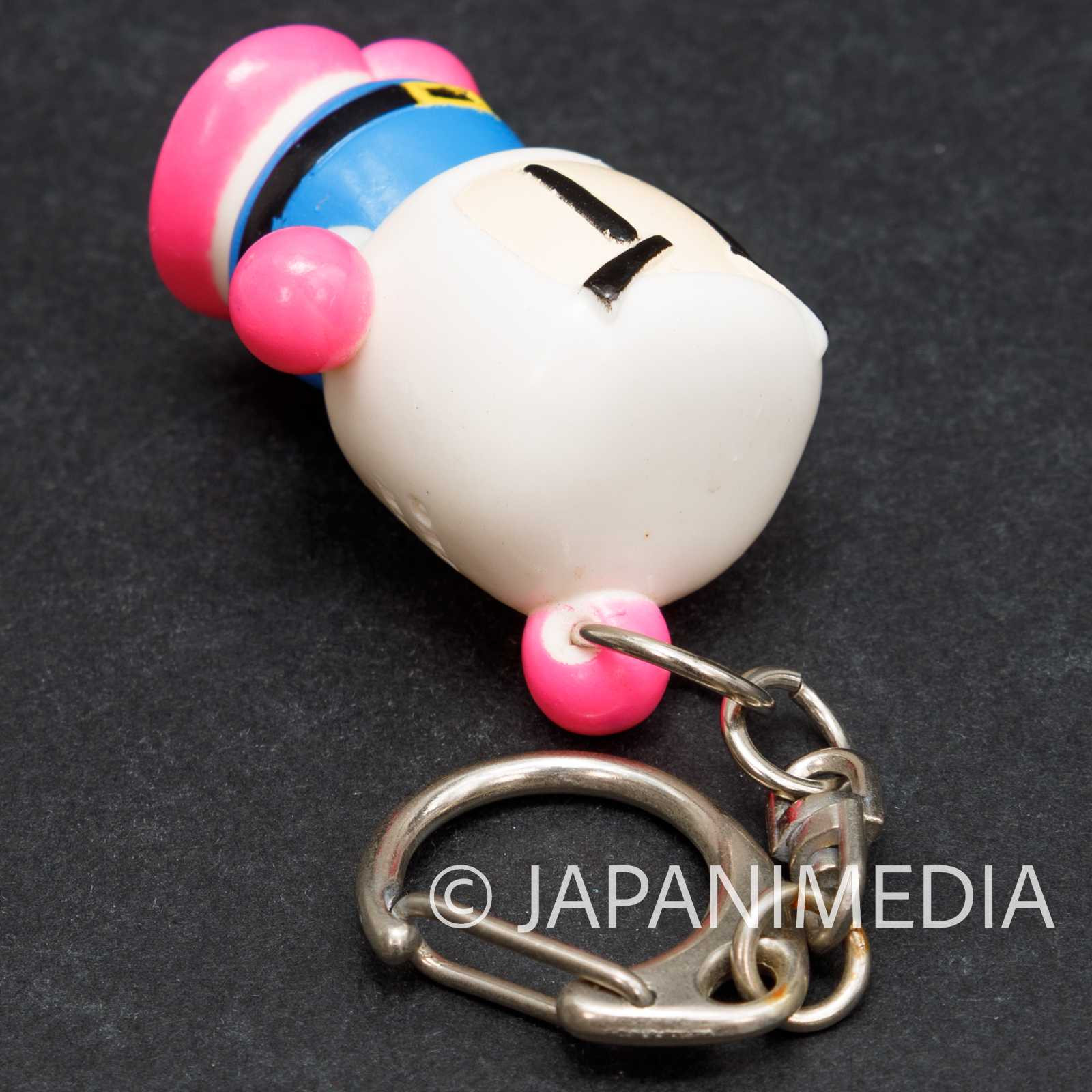 Retro RARE! Bomberman Soft Vinyl Figure Keychain Hudson JAPAN GAME FAMICOM NES Japanimedia Store