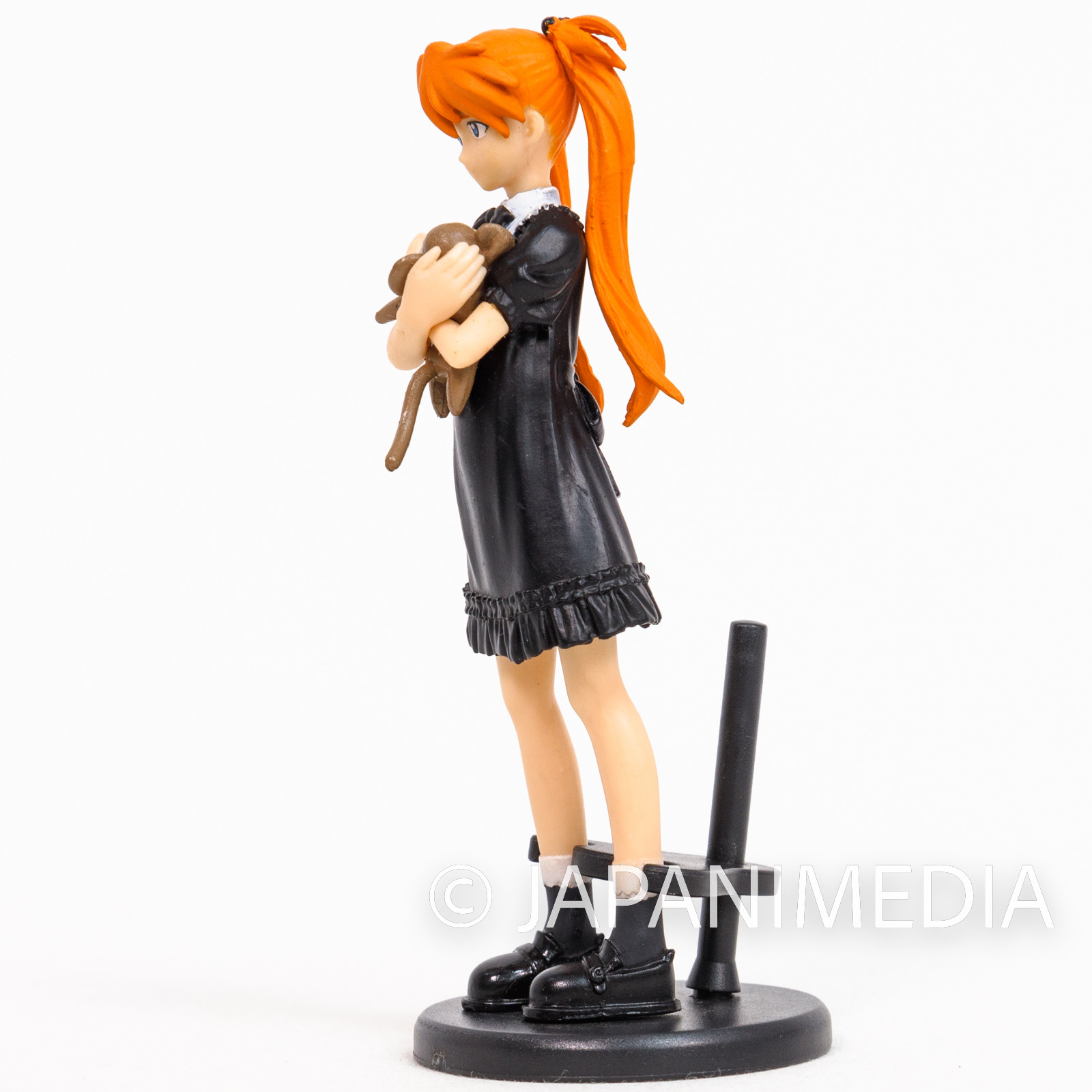 Evangelion Asuka Langley Girlhood Figure (Black) BANDAI JAPAN