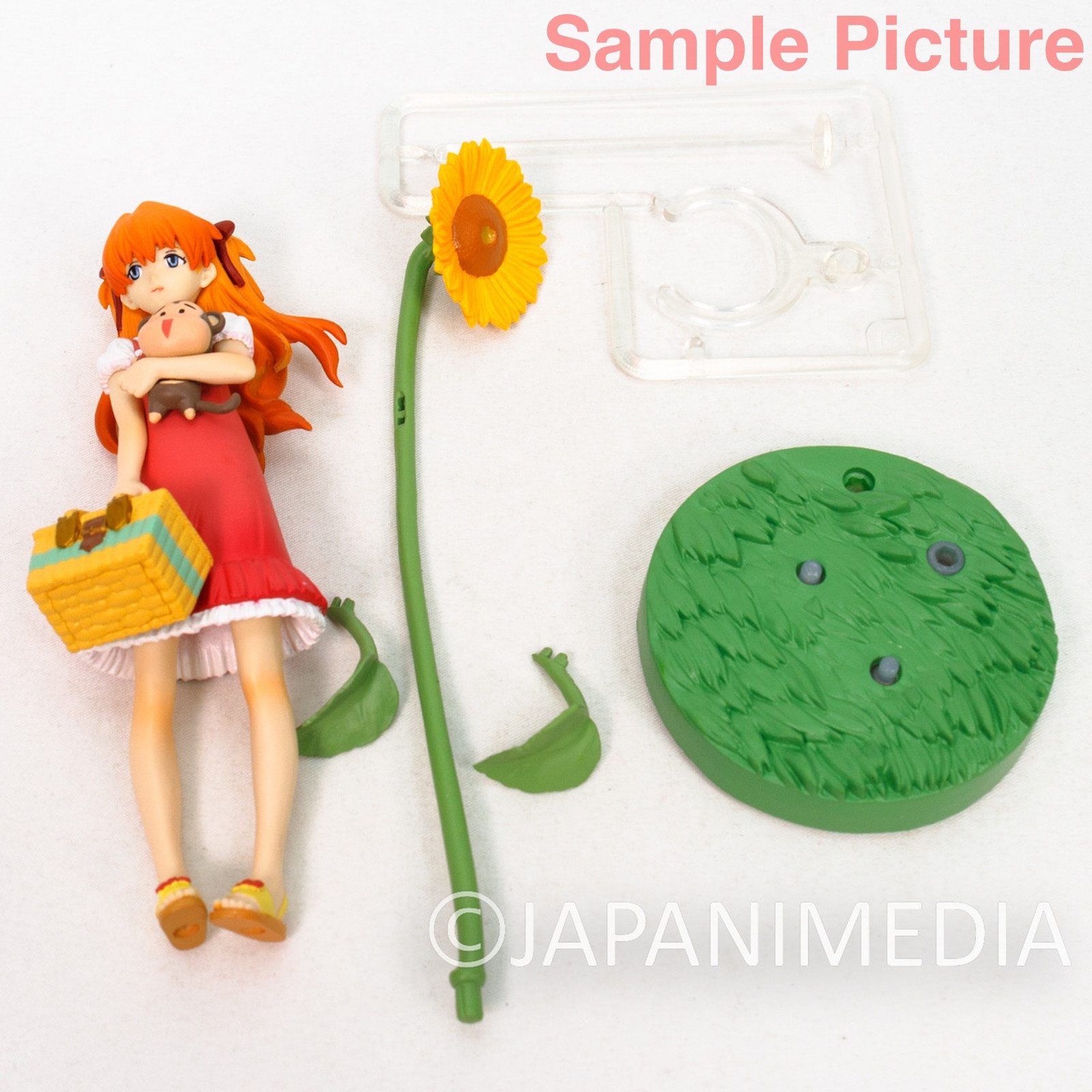 RARE!! Evangelion Asuka Langley Girlhood Portraits Figure Series 6 BANDAI