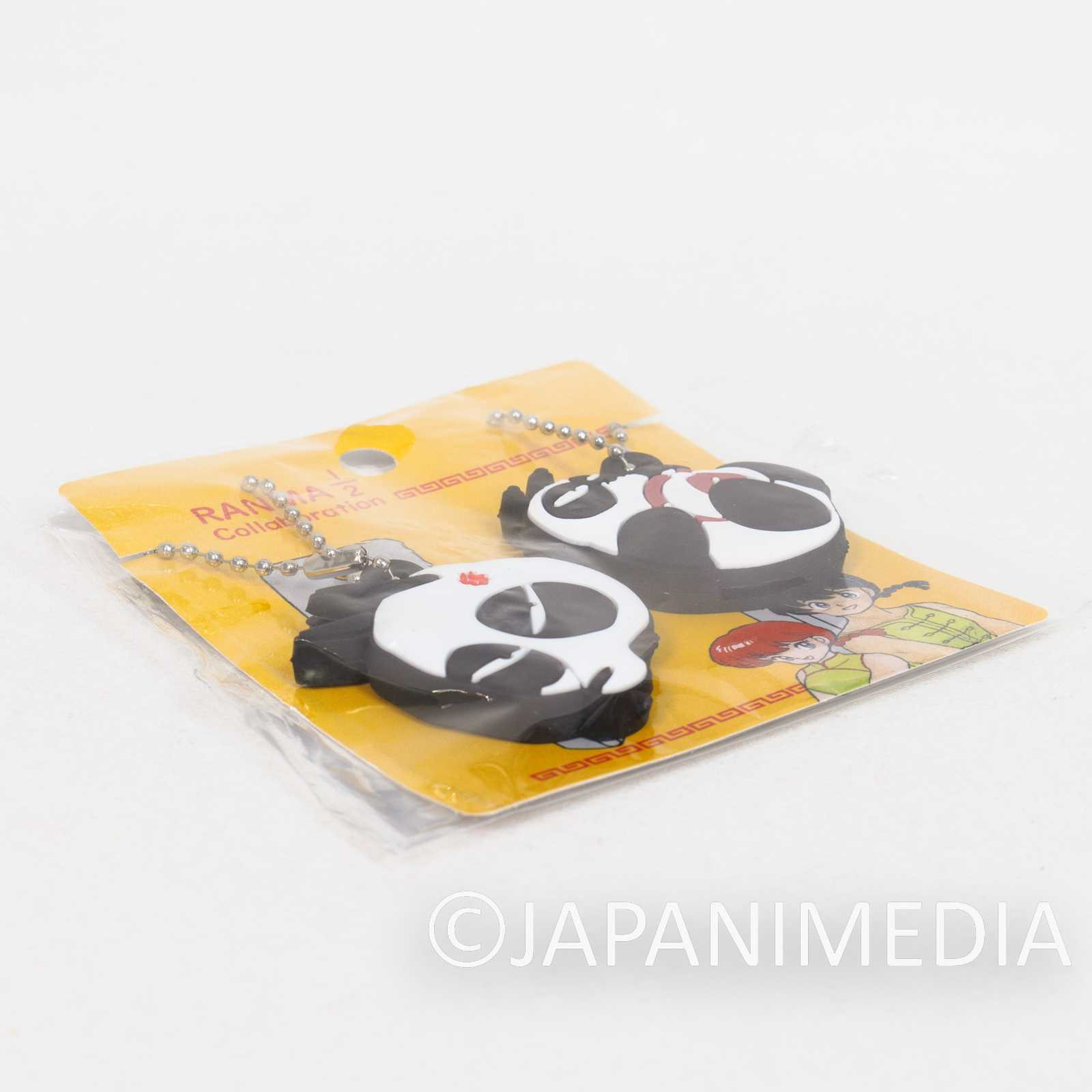 Ranma 1/2 Genma Rubber Mascot Key Cover Ballchain 2pc Set Japanimedia Store