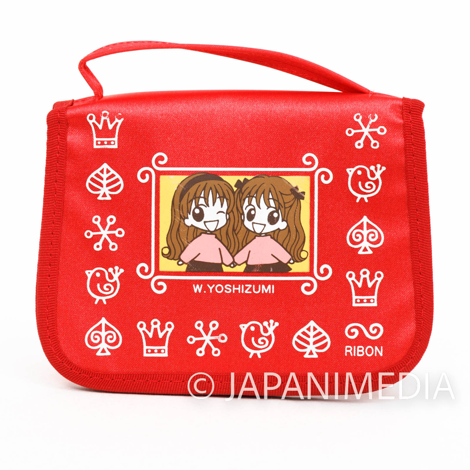 Mint na Bokura Noel & Maria Odekake Folded wallet RIBON JAPAN