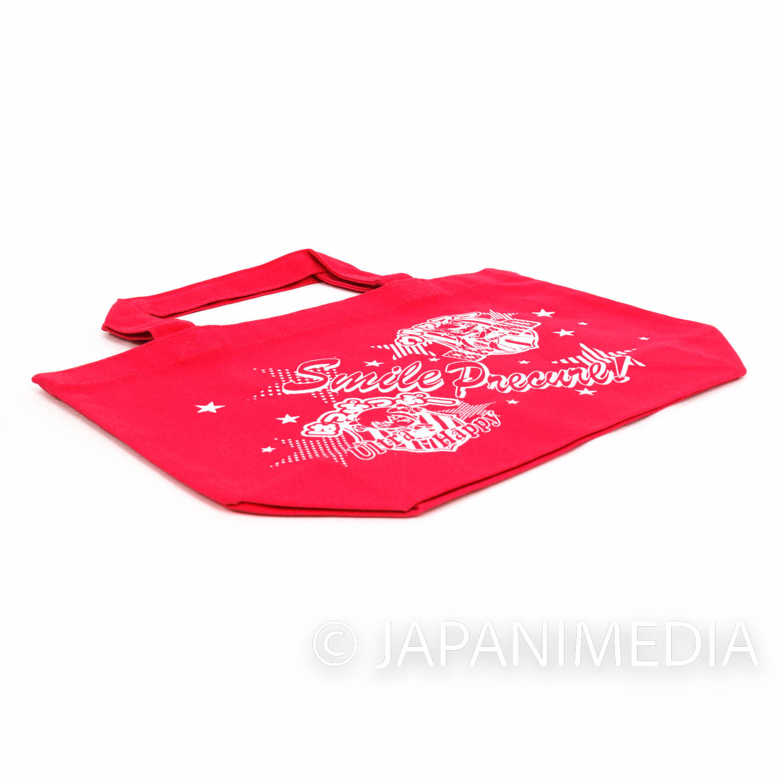 Smile PreCure! Miyuki Hoshizora & Wolfrun Mini Tote Bag JAPAN ANIME