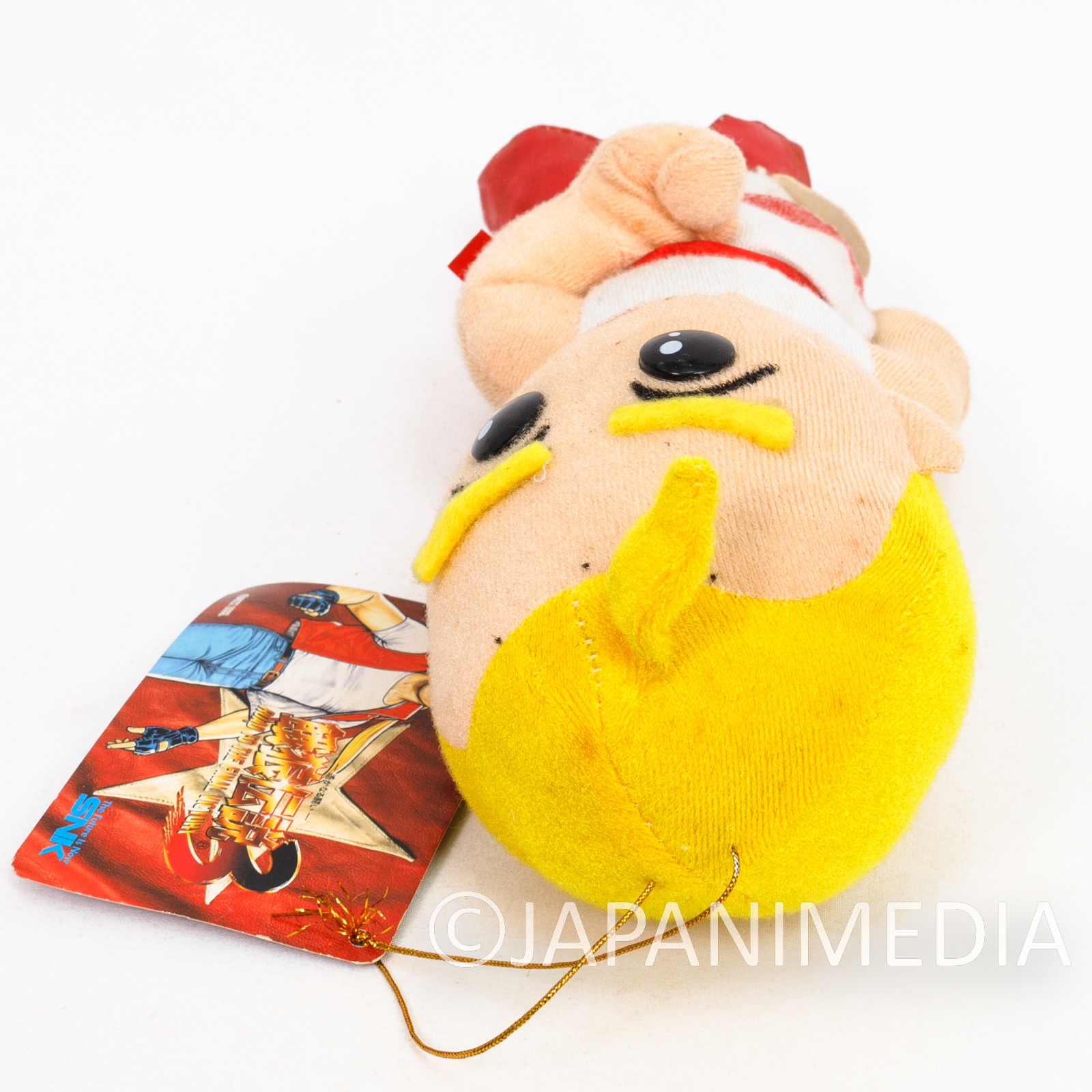 (JUNK ITEM) Fatal Fury Special Andy Bogard Plush Doll SNK JAPAN