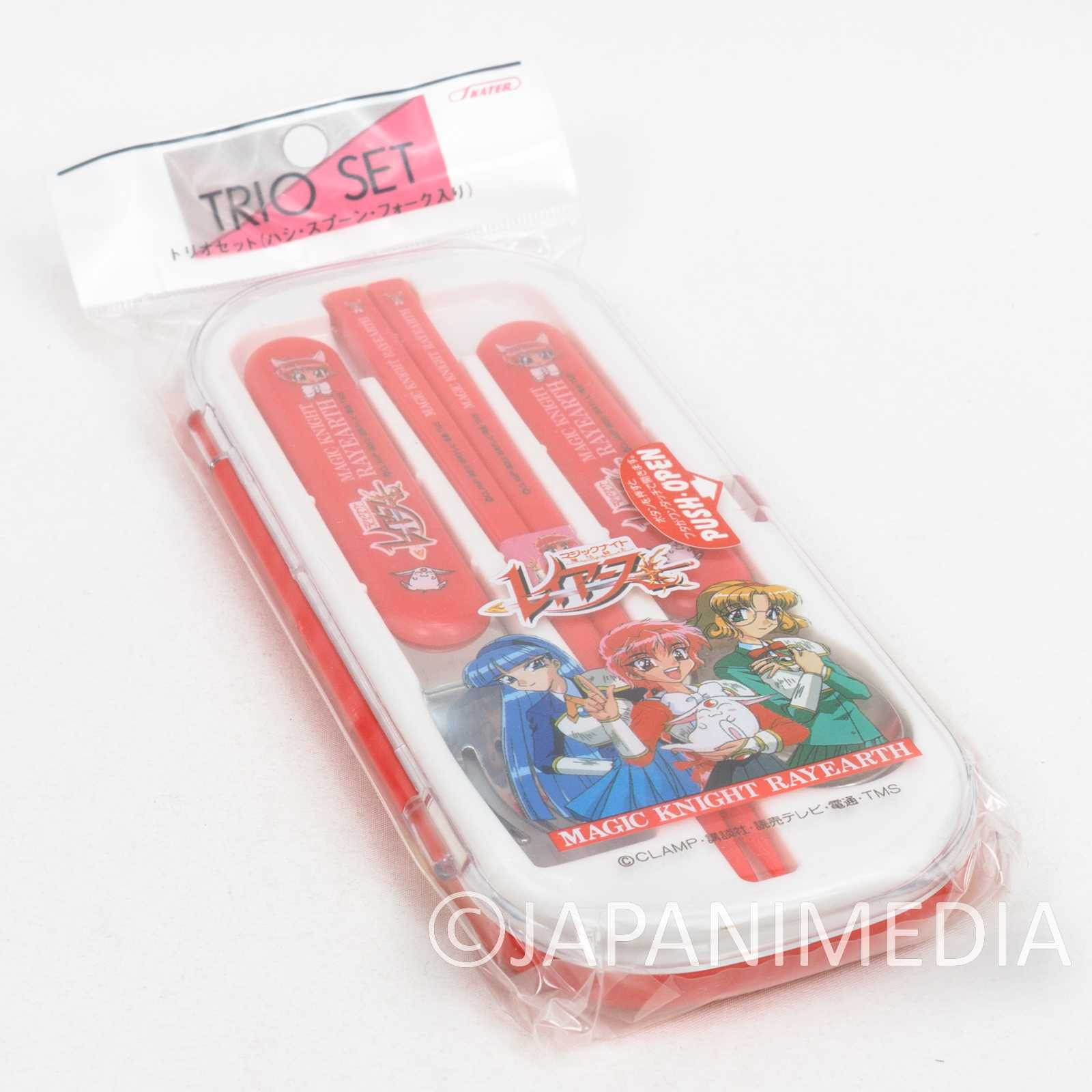 Magic Knight Rayearth Folk Spoon Chopsticks Set Box CLAMP Japanimedia Store