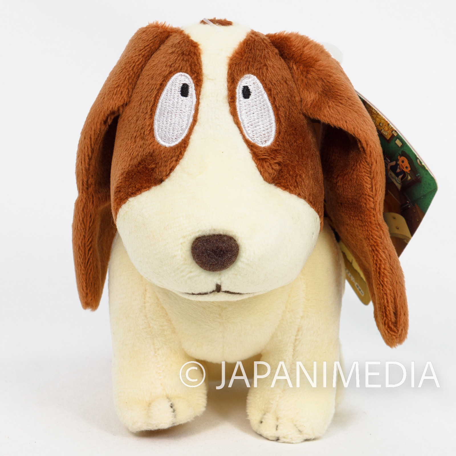 Professor Layton Mystery Journey Sherl Dog Plush Doll