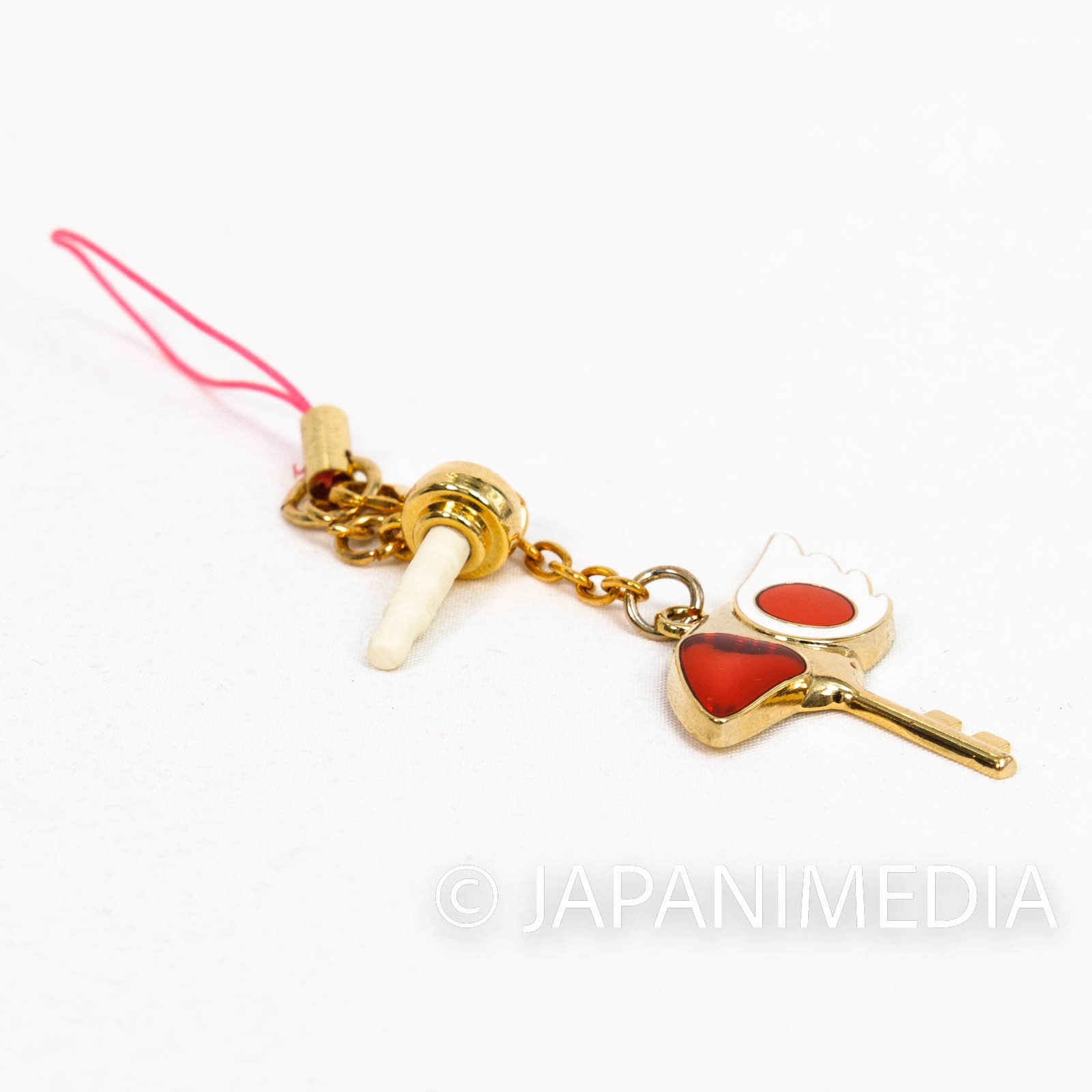 Cardcaptor Sakura Clow Key Charm Strap with Earphone jack CLAMP JAPAN ANIME