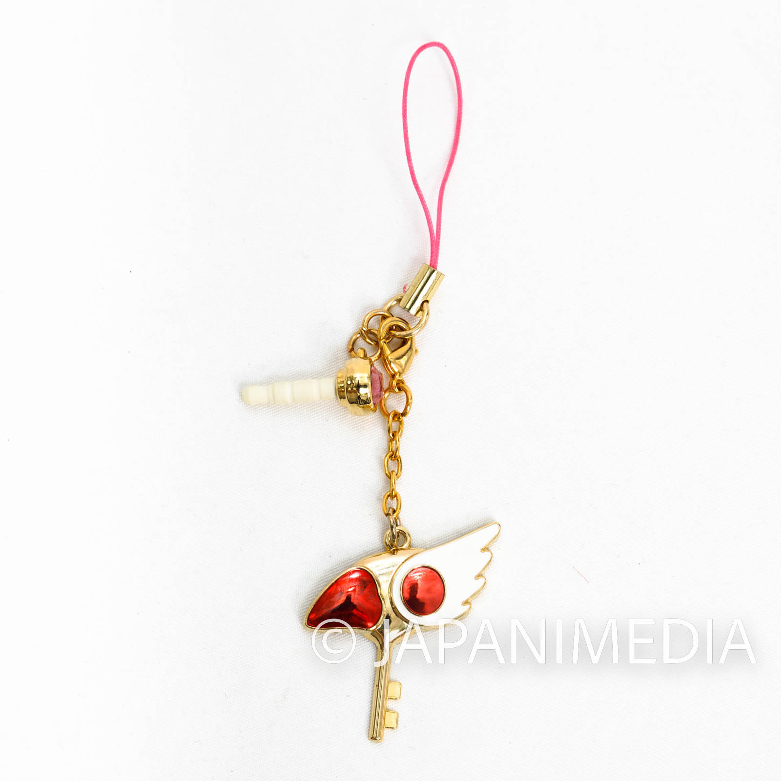 Cardcaptor Sakura Clow Key Charm Strap with Earphone jack CLAMP JAPAN ANIME