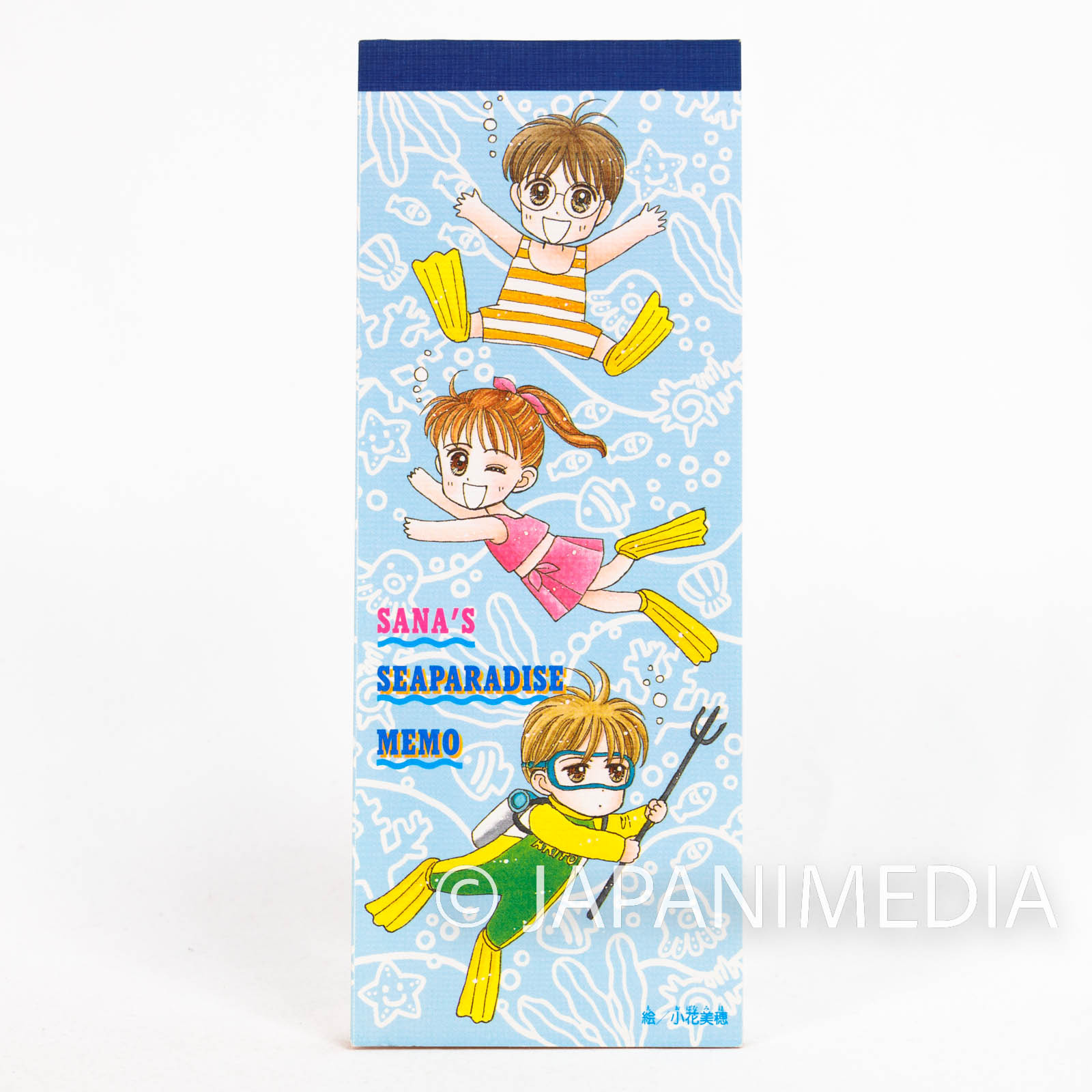 Kodocha Memo pad & Decoration tape Set [Sana Kurata / Akito Hayama /  Tsuyoshi Ohki] JAPAN MANGA