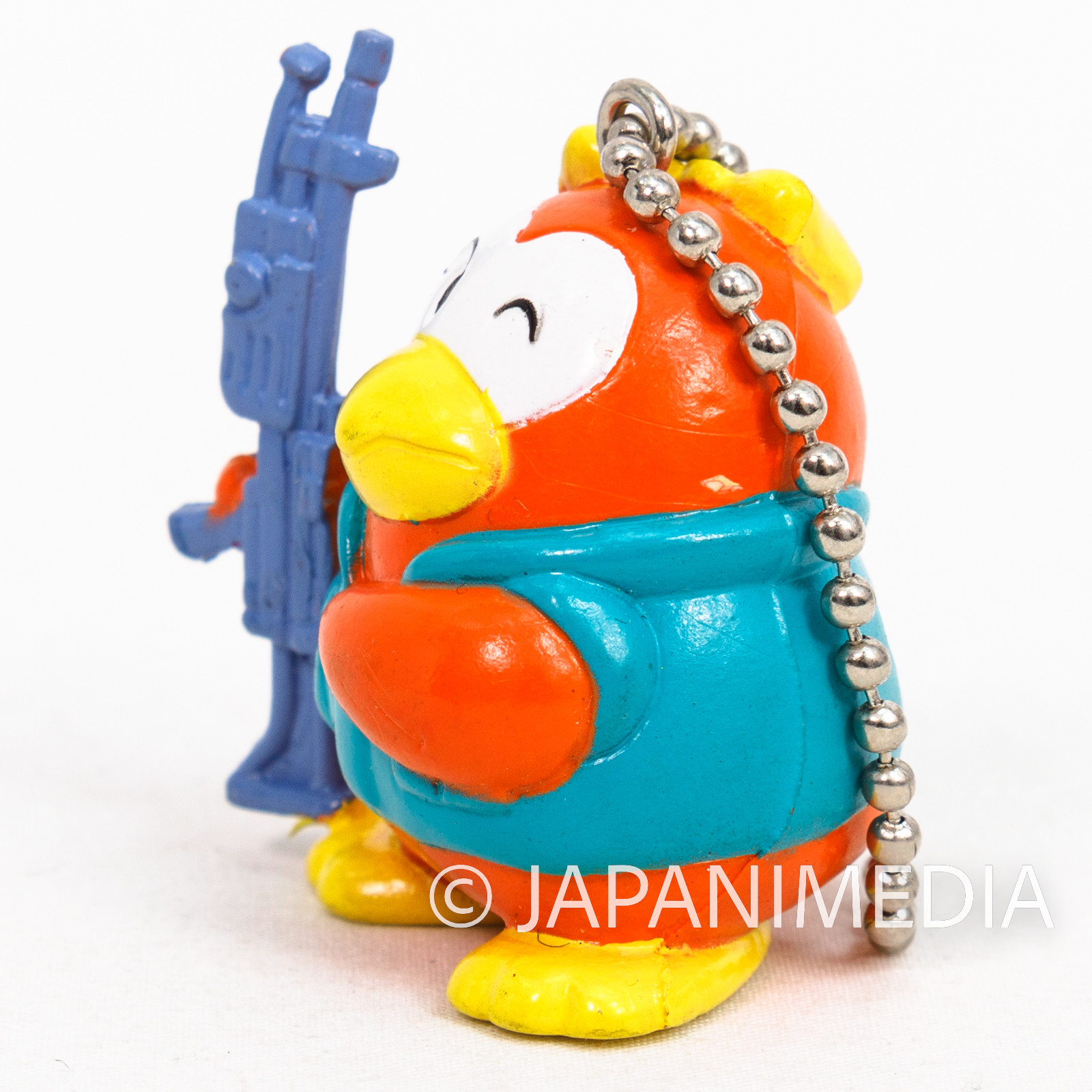 Retro RARE! Parodius Ohana-chan Figure Ballchain /KONAMI Yume Penguin Monogatari