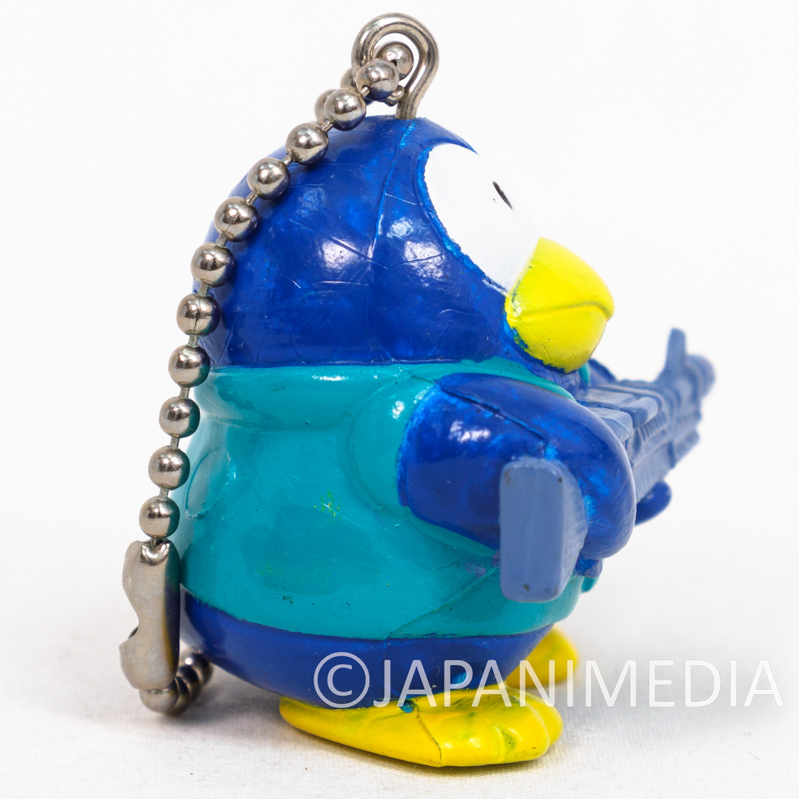 Retro RARE! Parodius Pentaro Figure Ballchain /KONAMI Yume Penguin Monogatari