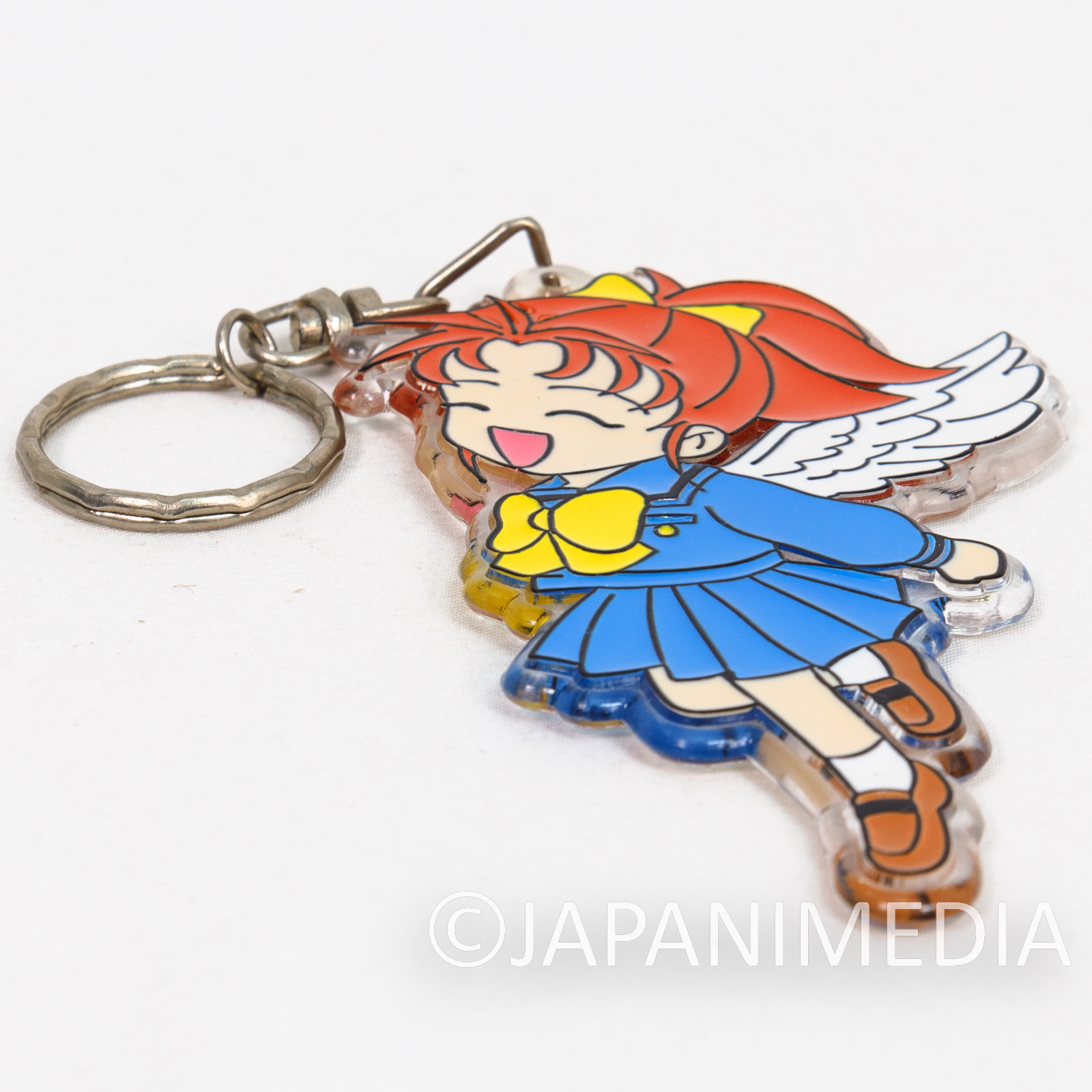 Tokimeki Memorial PuzzleDama Yumi Saotome Mascot Acrylic Keychain JAPAN