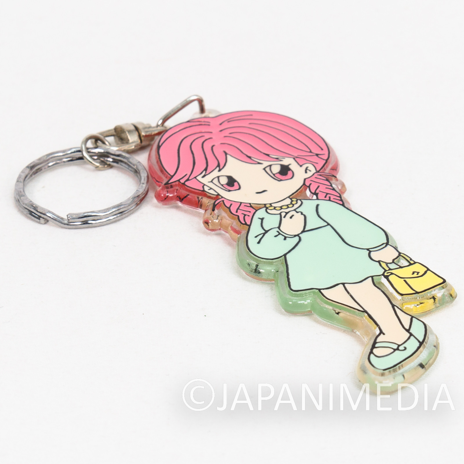 Tokimeki Memorial PuzzleDama Yukari Koshiki Ver.2 Mascot Acrylic Keychain JAPAN