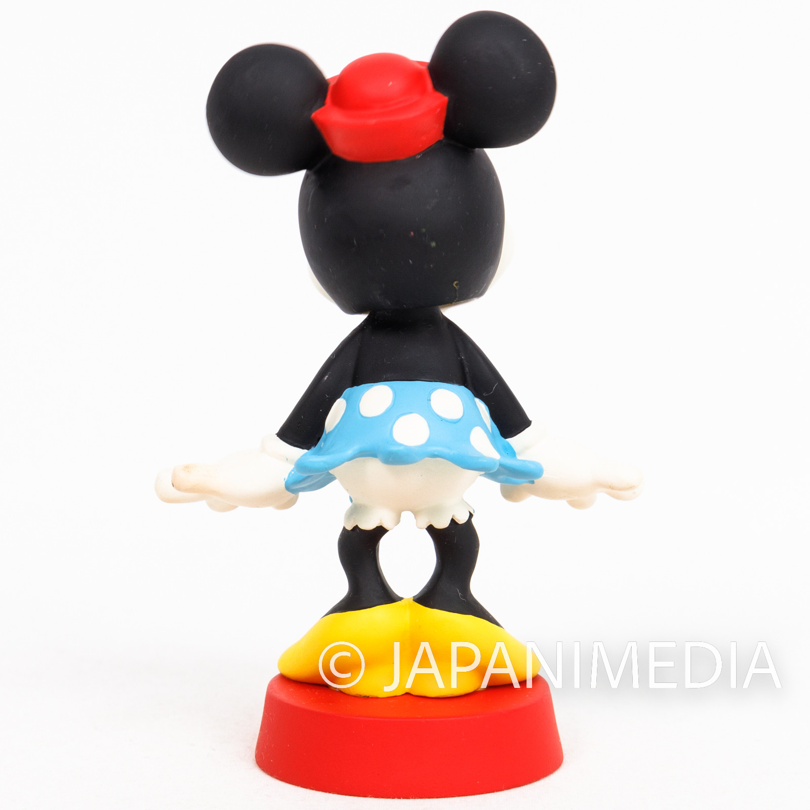 Disney Minnie Mouse Full Face Bobble Head Figure MICKEY