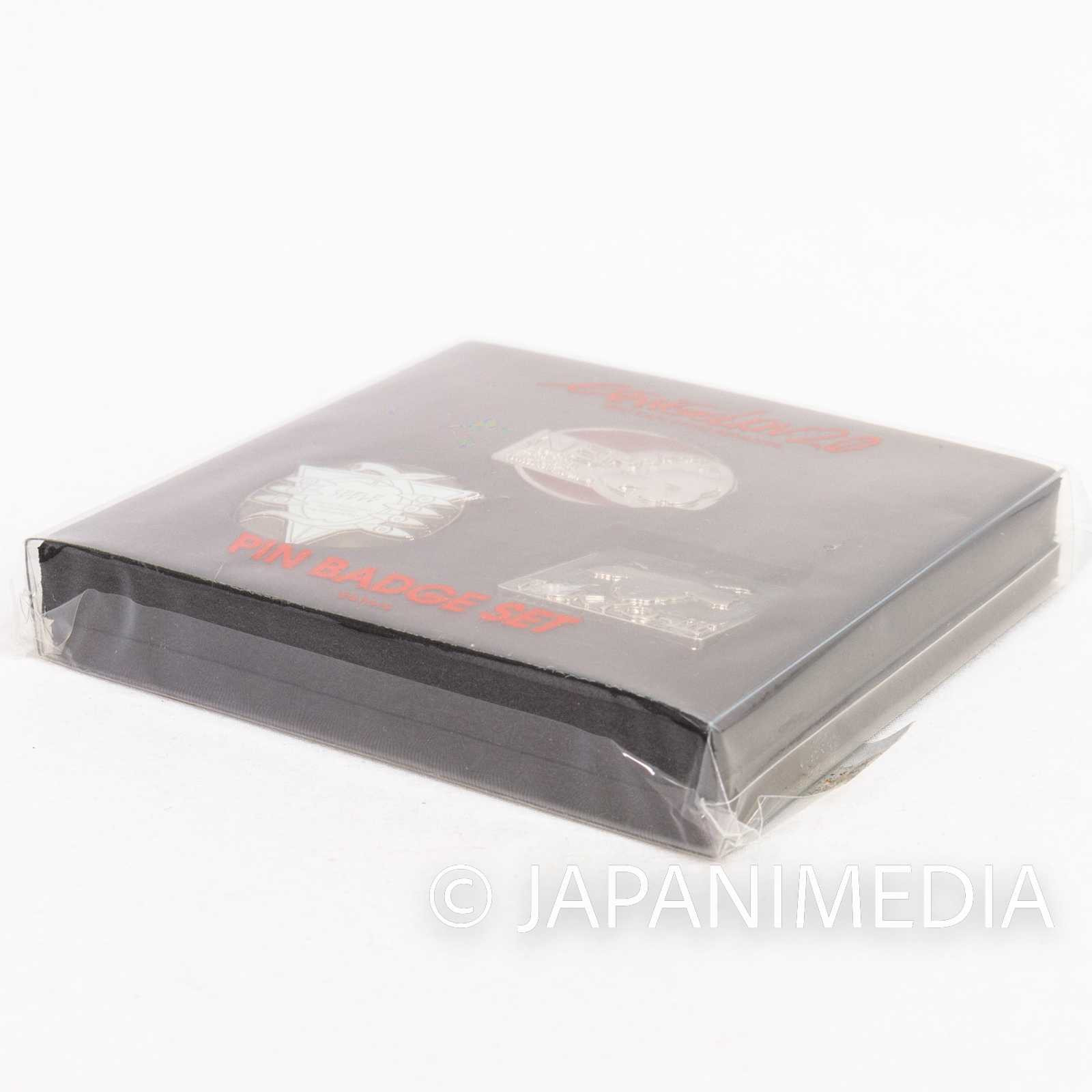 Evangelion Pins 3pc Set / NERV Logo, Tokyo-3 City, Seele Logo Japanimedia Store 6